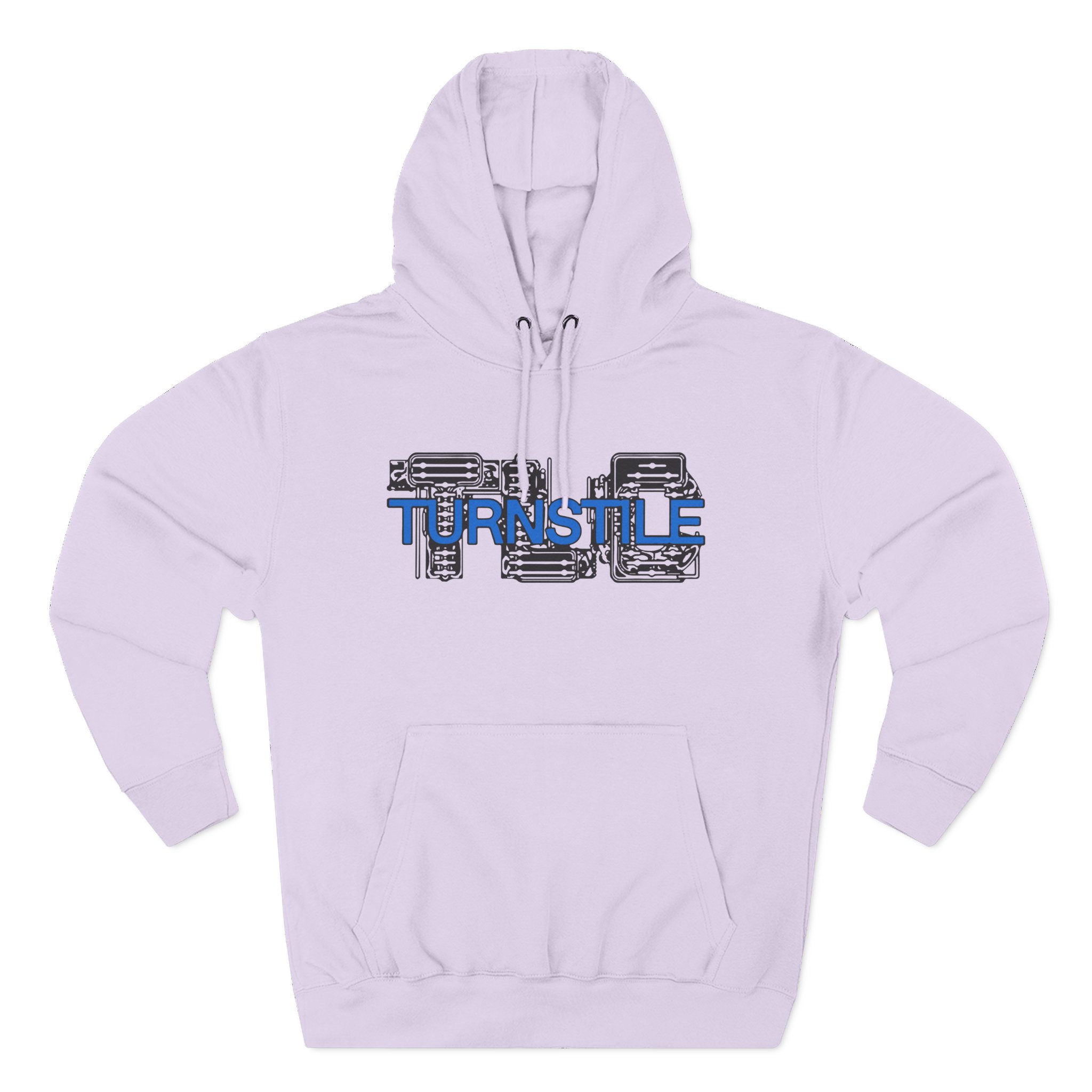Turnstile Three-Panel Fleece Hoodie