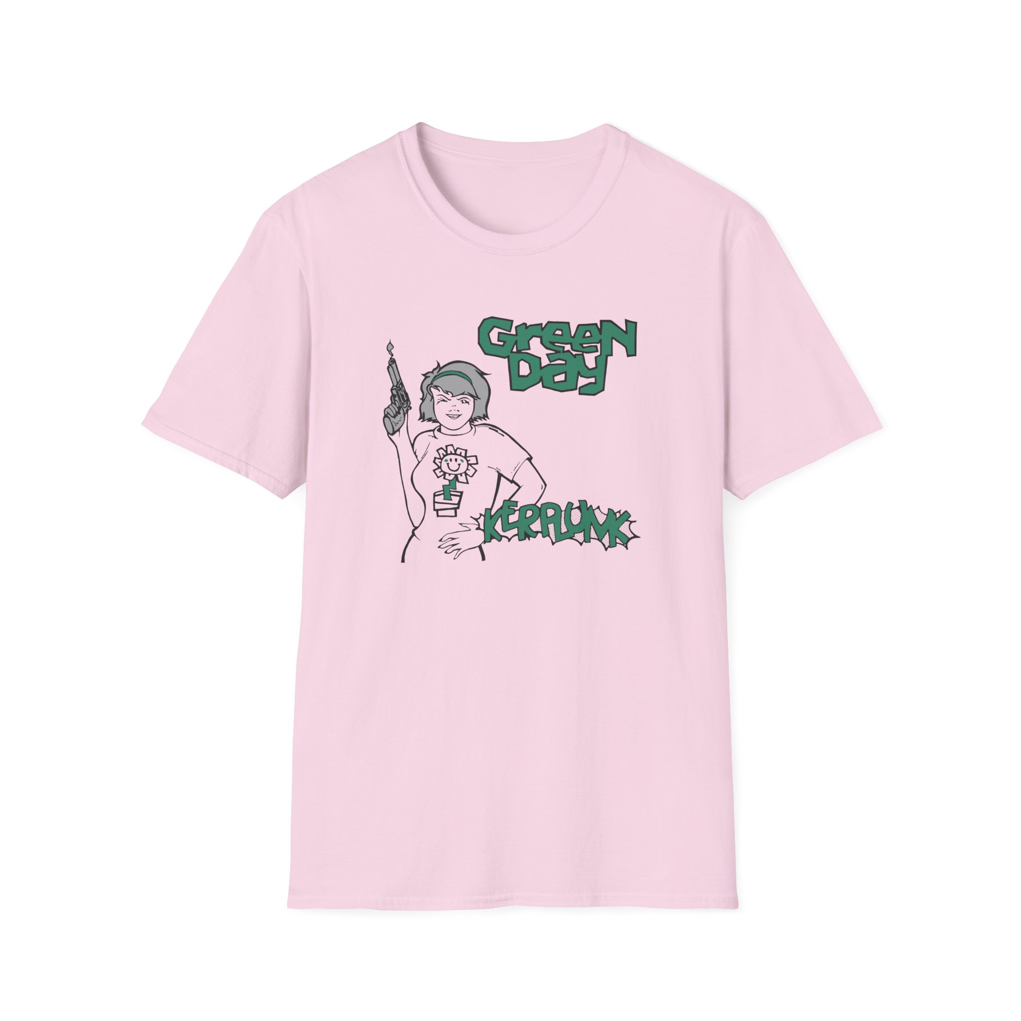 Green Day Kerplunk Baseball Unisex Softstyle T-Shirt
