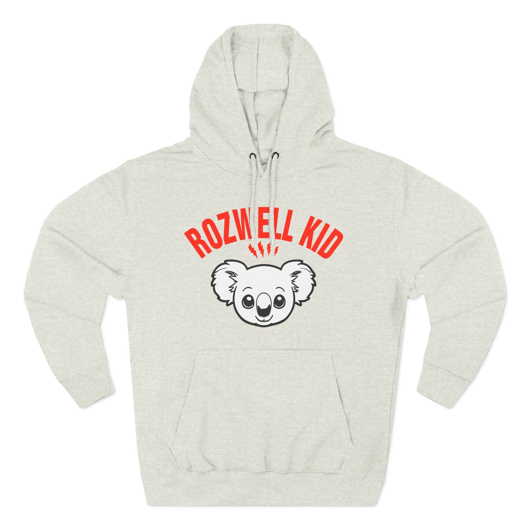 Rozwell Kid Koala Three-Panel Fleece Hoodie