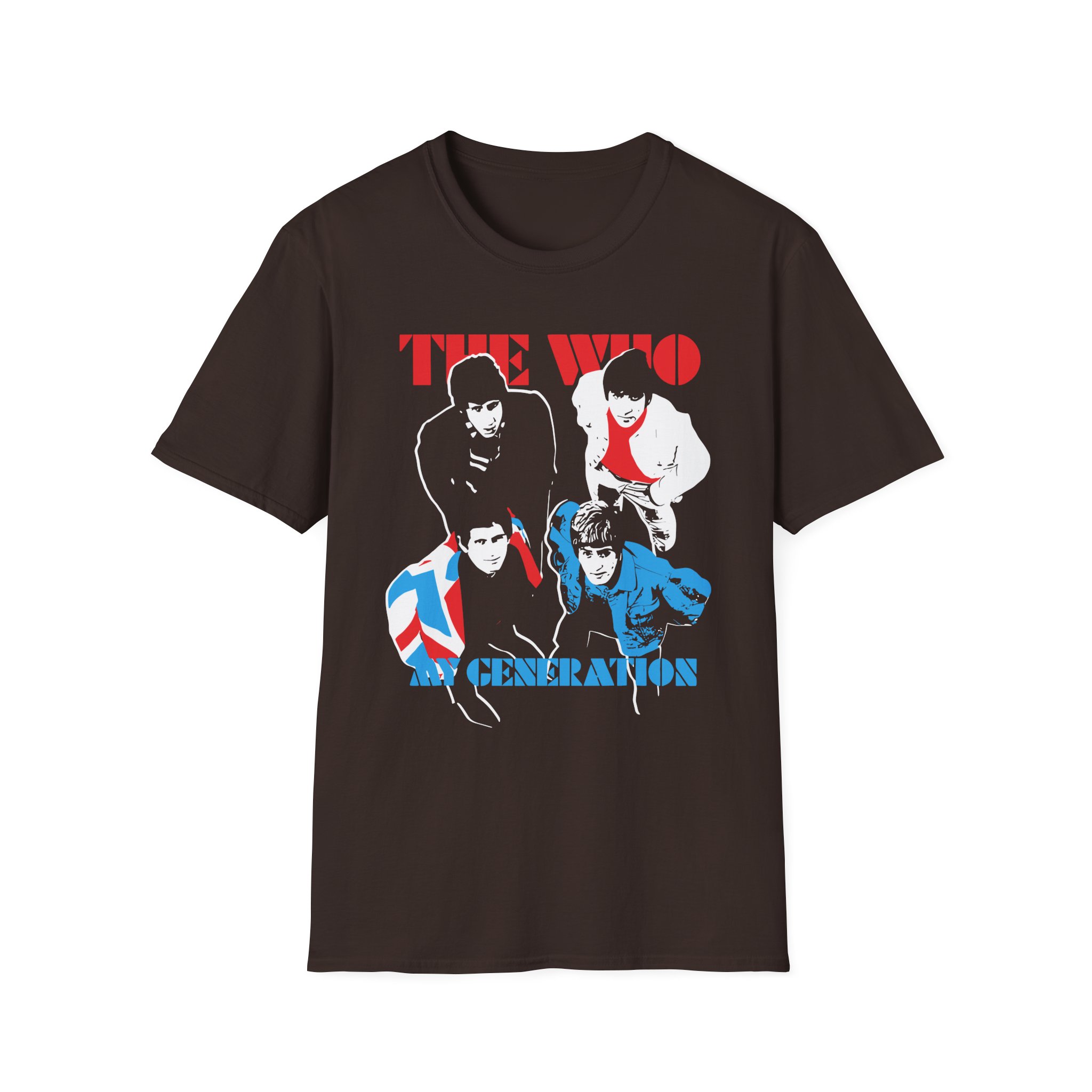 TW My Generation Album Cover Unisex Softstyle T-Shirt