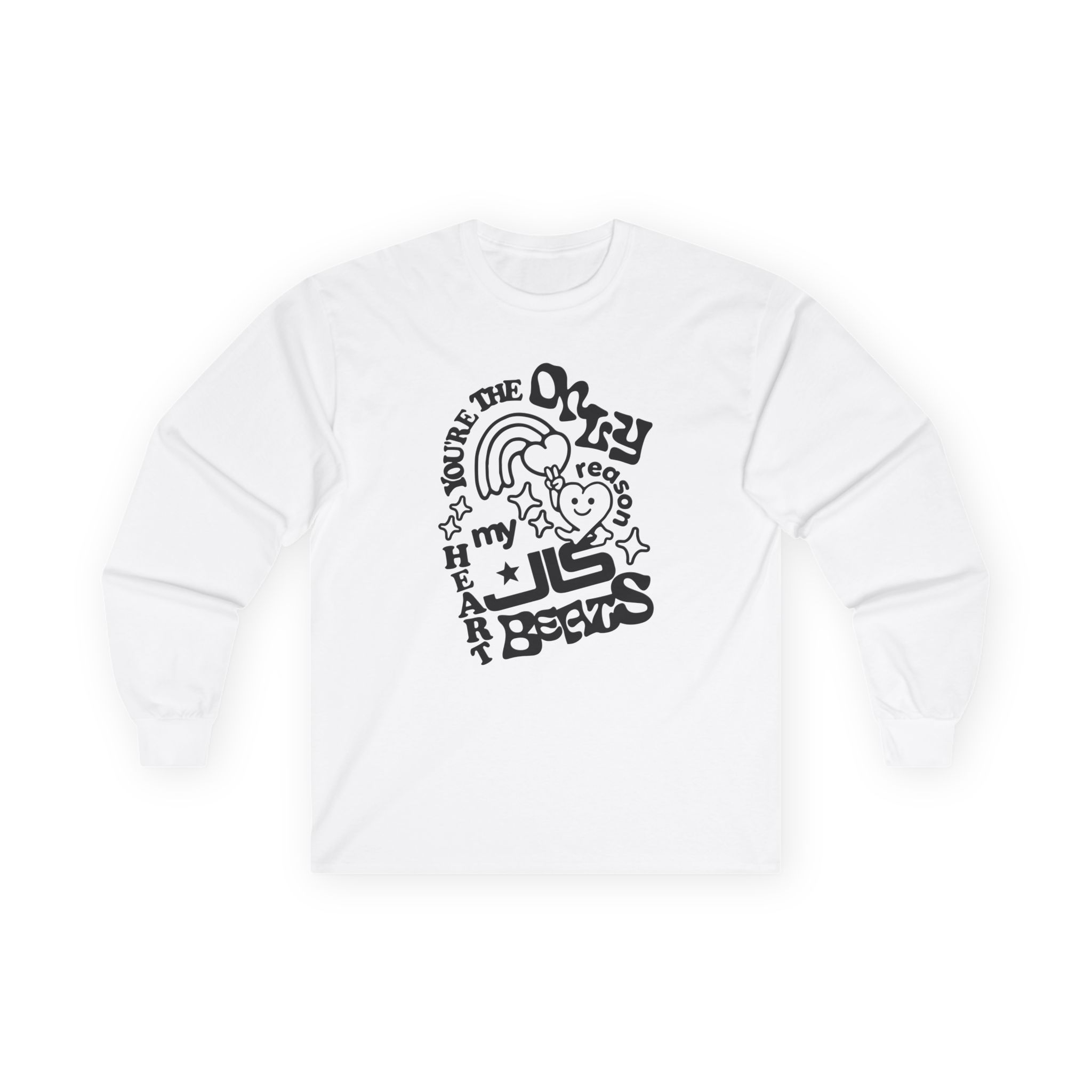 JLS Heart Beats Unisex Ultra Cotton Long Sleeve Tee
