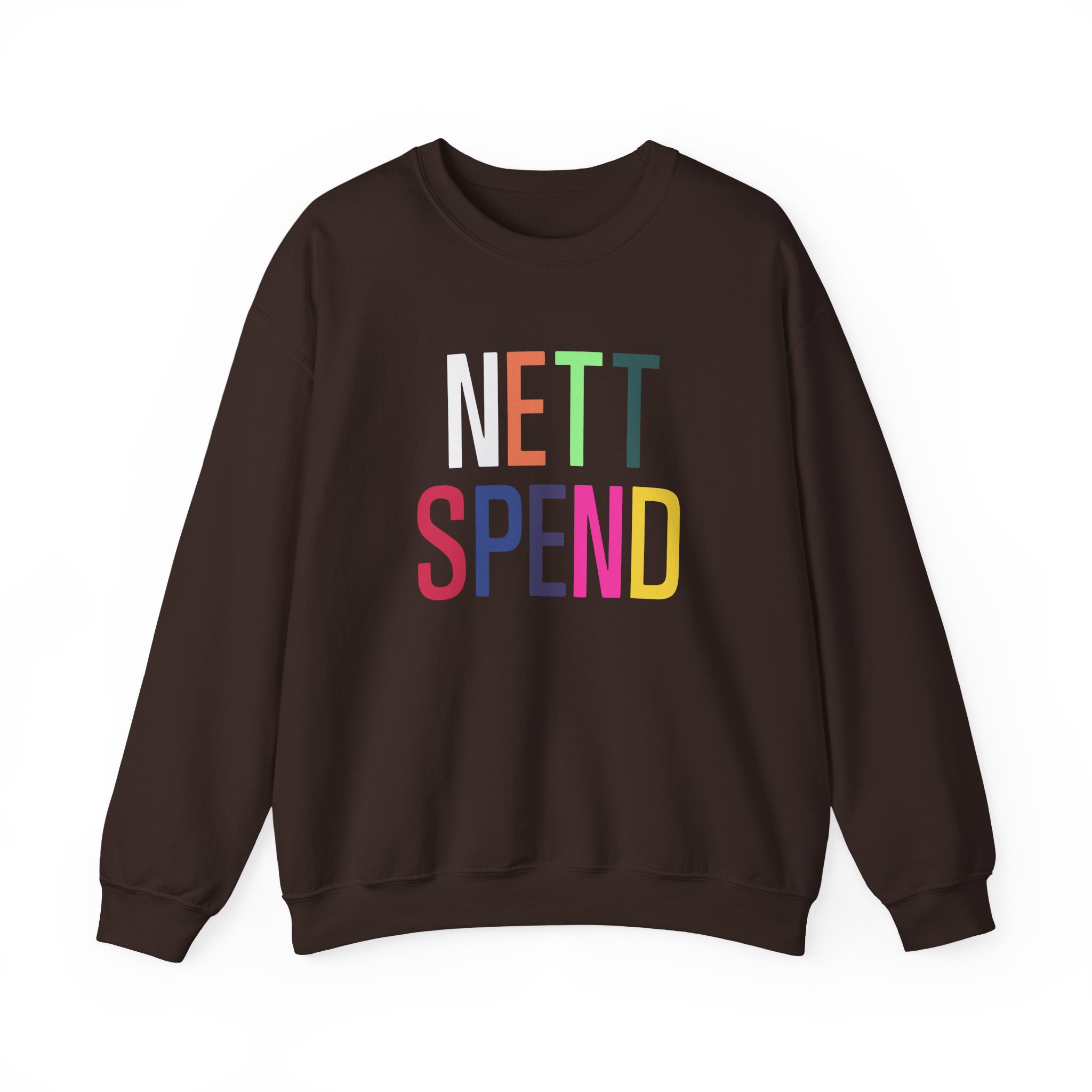 Nettspend Rainbow Unisex Heavy Blendâ„¢ Crewneck Sweatshirt