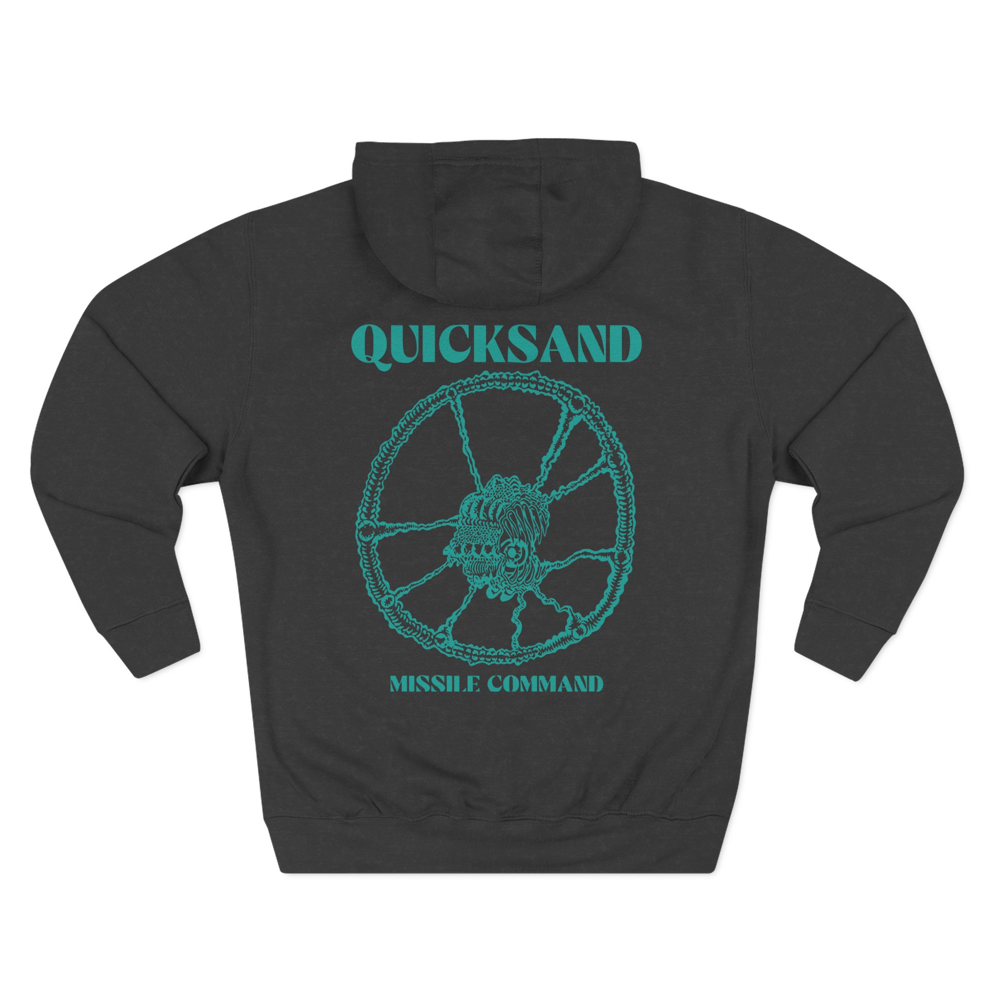 Quicksand Missile Command Three-Panel Fleece Hoodie