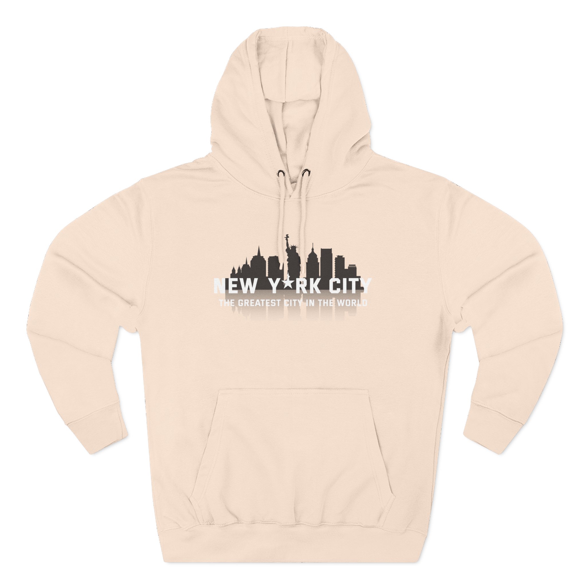 Hamilton Nyc Three-Panel Fleece Hoodie