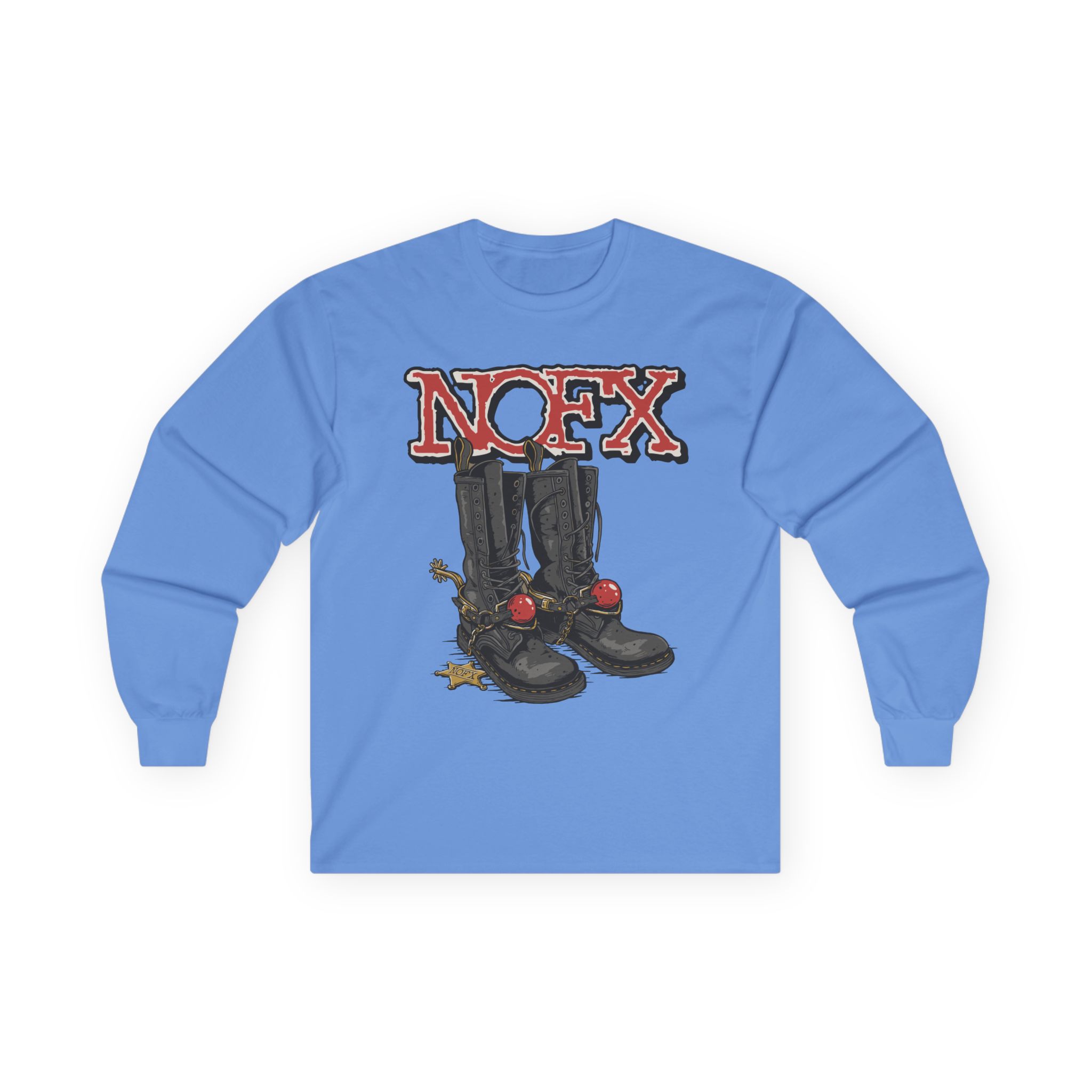 Nofx Boots Unisex Ultra Cotton Long Sleeve Tee
