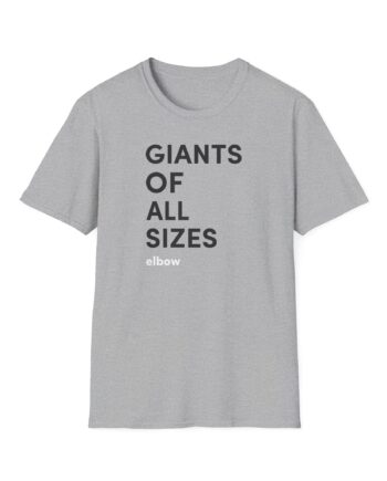 Elbow Audio Giants of All Sizes Unisex Softstyle T-Shirt