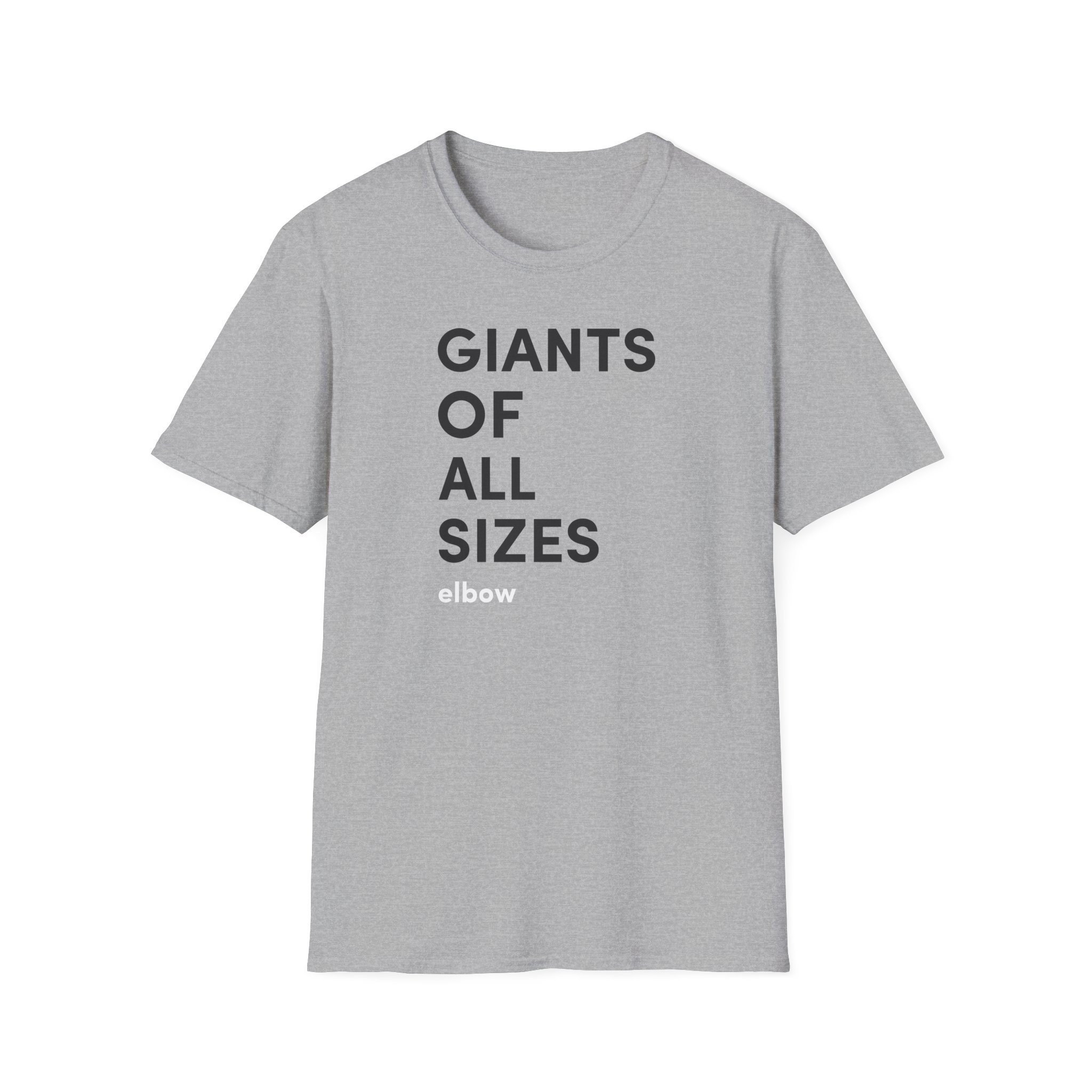 Elbow Audio Giants of All Sizes Unisex Softstyle T-Shirt