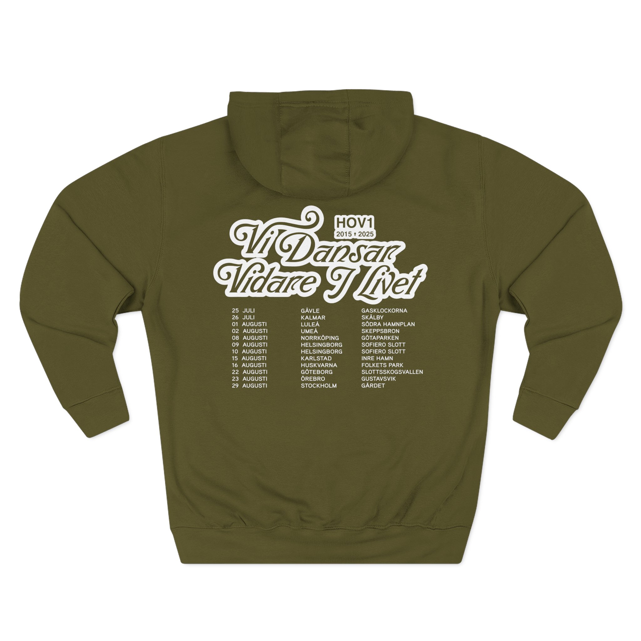 Hov1 Tour 2025 Three-Panel Fleece Hoodie
