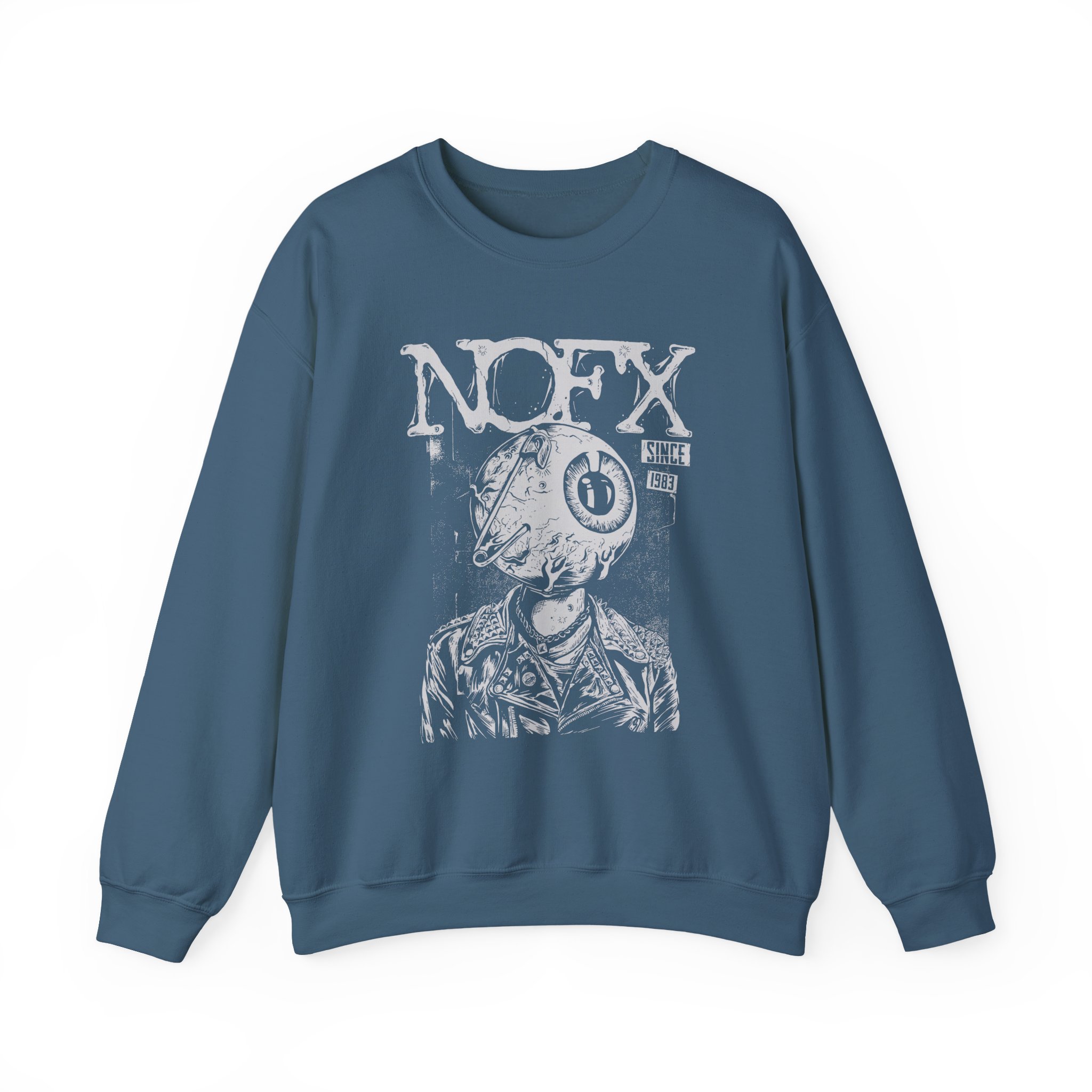 Nofx Stickin in My Eye Unisex Heavy Blendâ„¢ Crewneck Sweatshirt