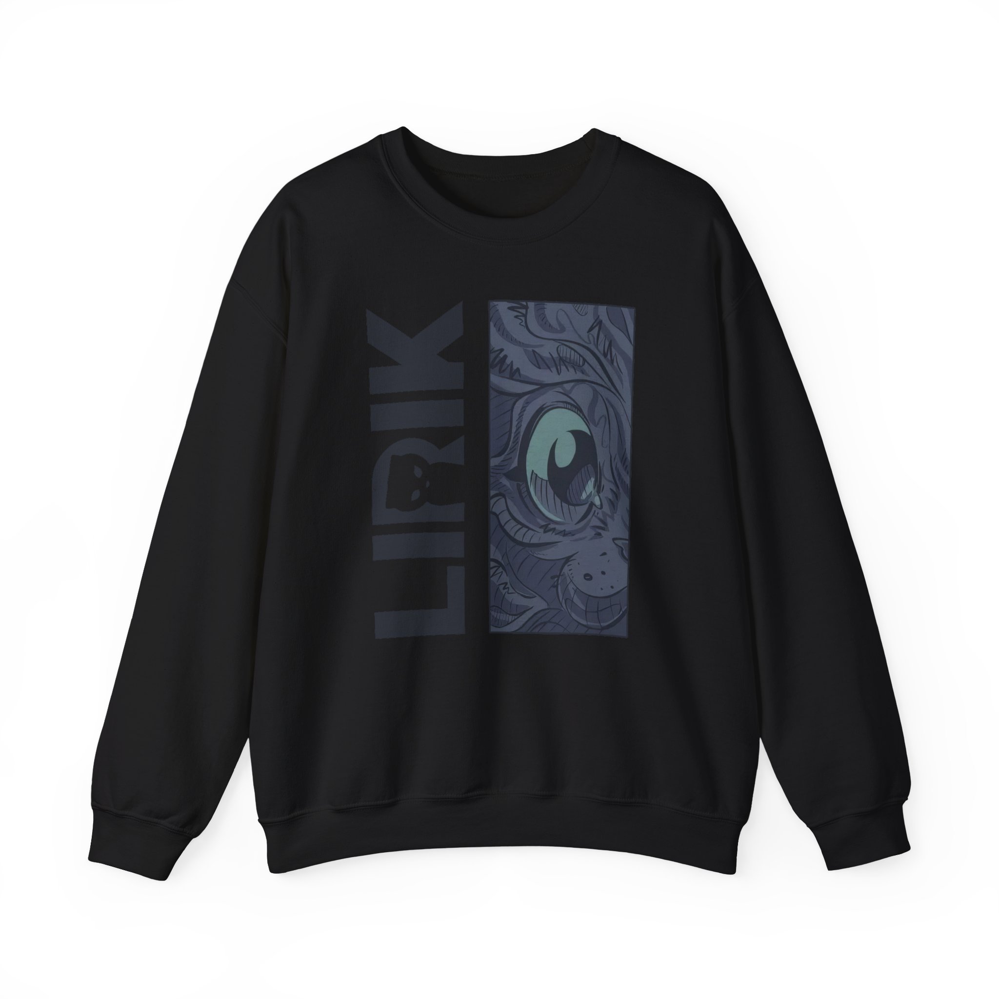 Lirik Mightnight Stealth Unisex Heavy Blendâ„¢ Crewneck Sweatshirt