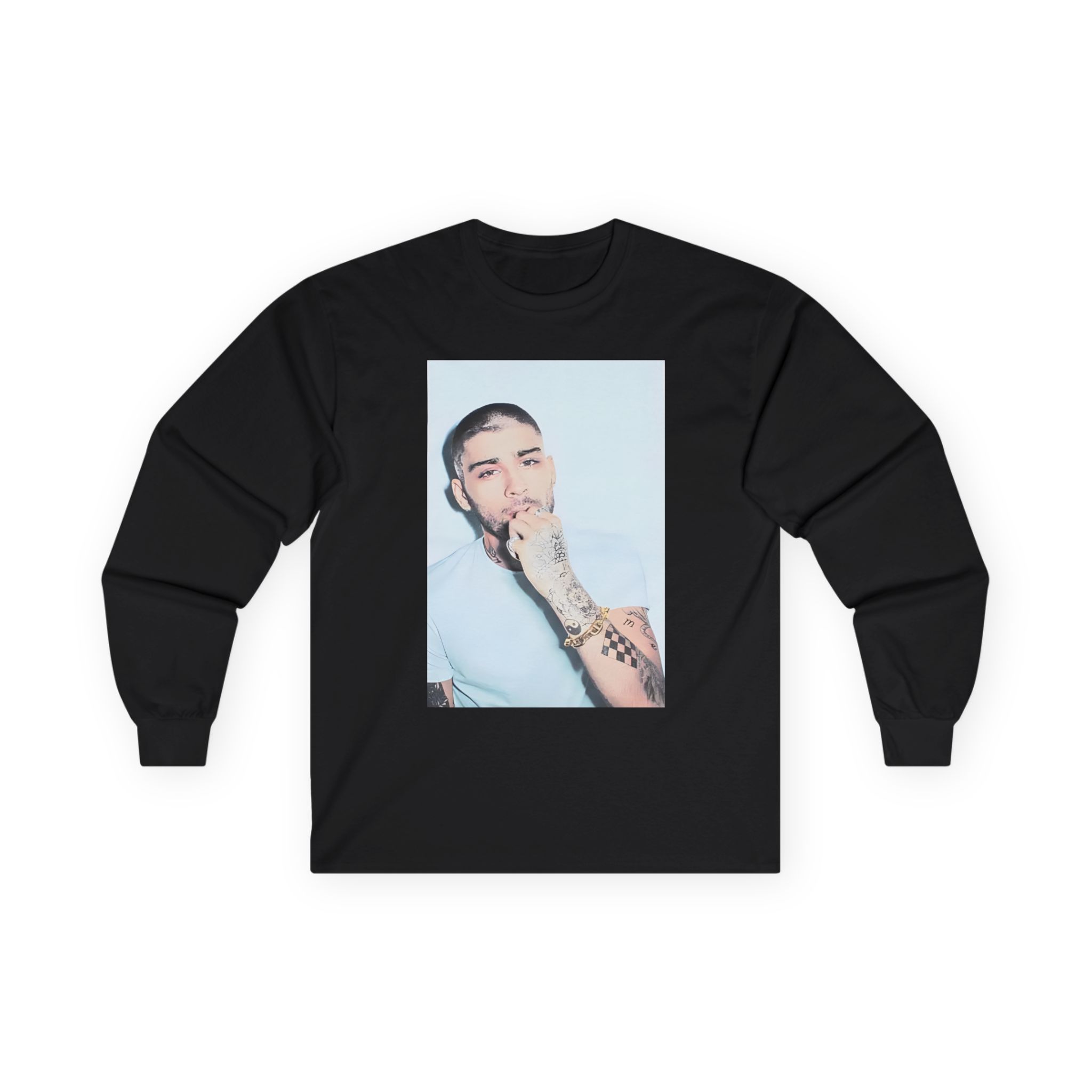 Zayn Malik Photo Unisex Ultra Cotton Long Sleeve Tee