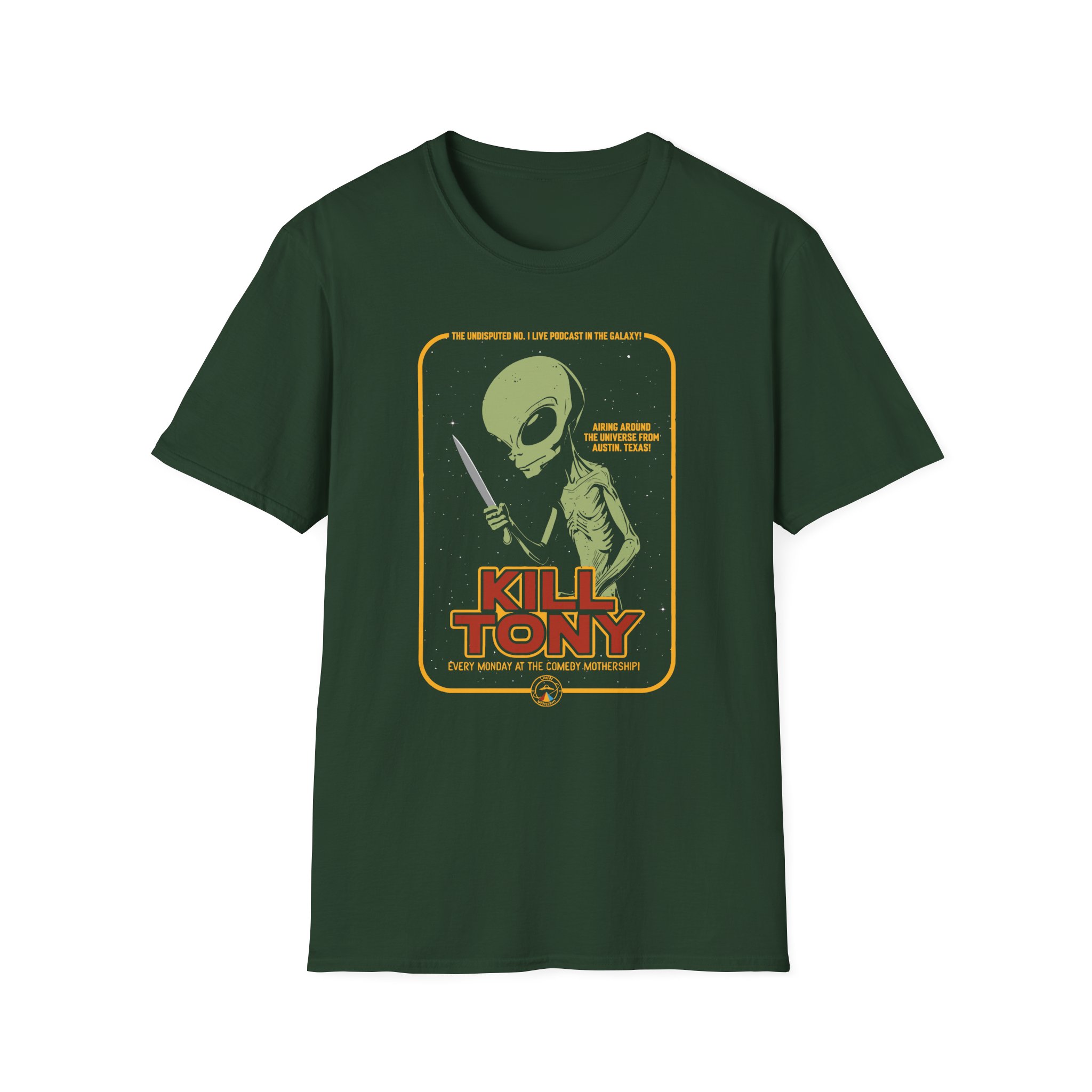 Kill Tony Comedy Mothership LGM Unisex Softstyle T-Shirt