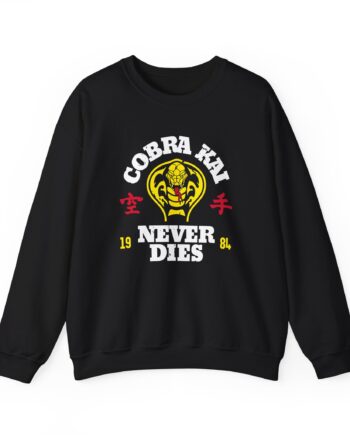 Cobra Kai Never Dies Unisex Heavy Blend™ Crewneck Sweatshirt