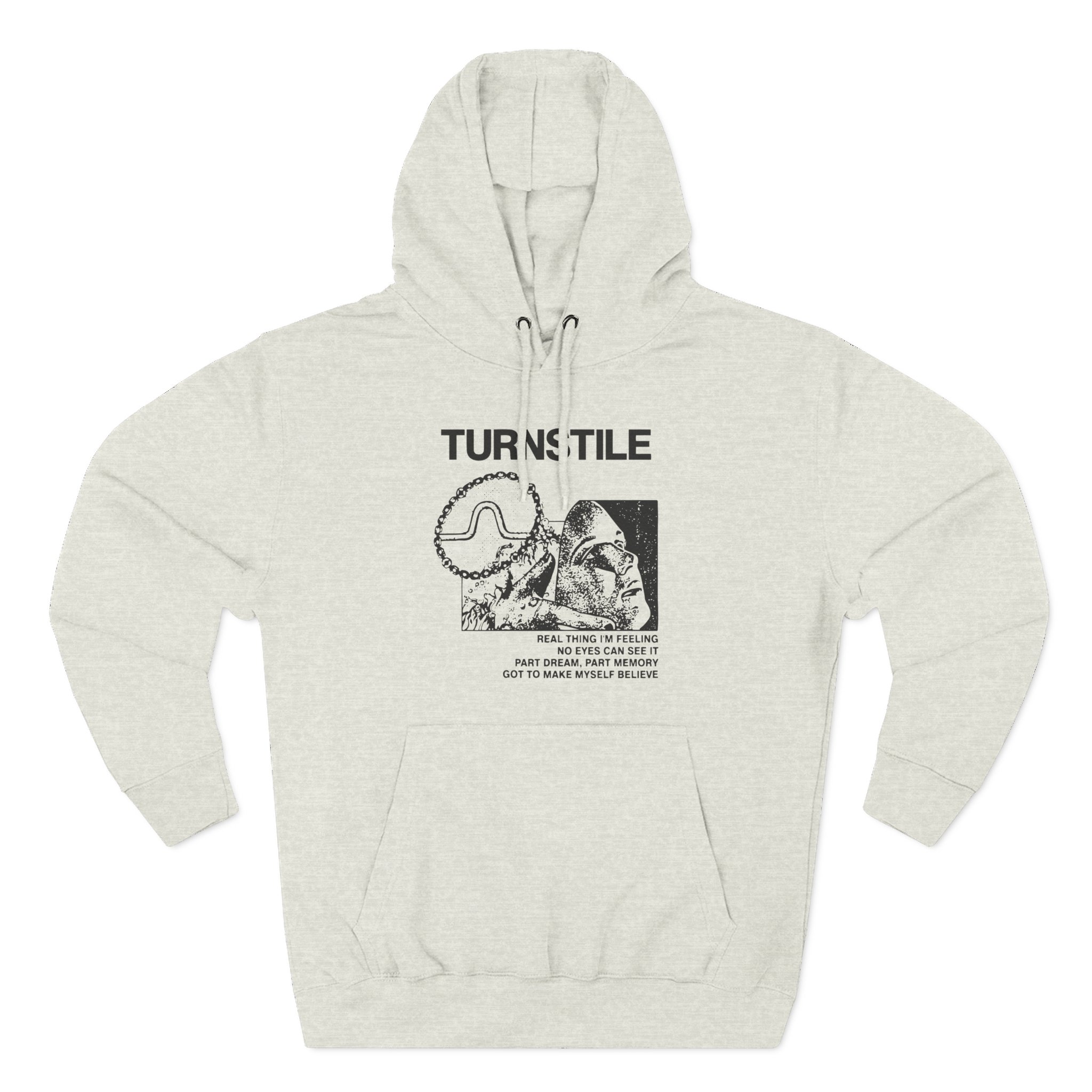 Turnstile Three-Panel Fleece Hoodie