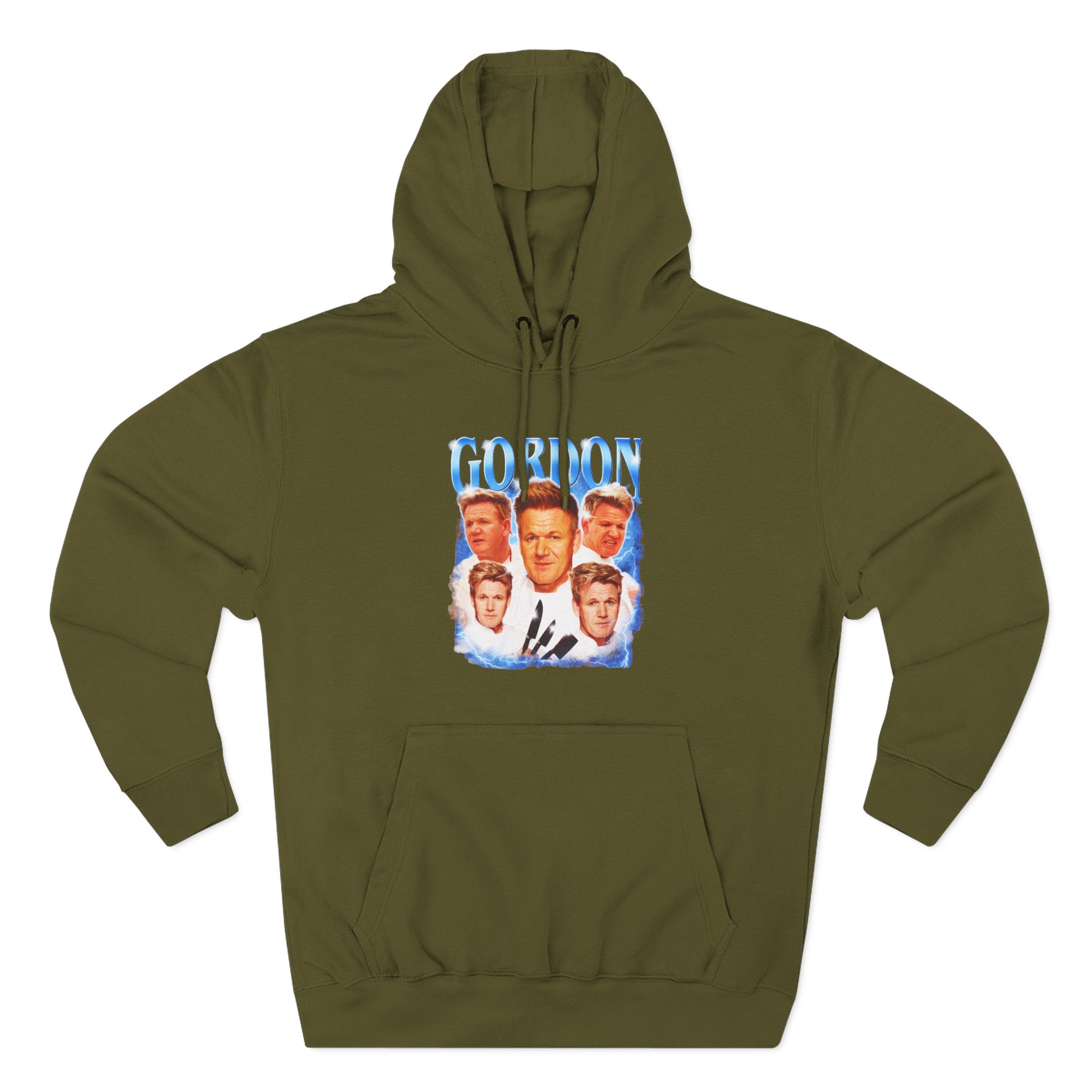 Gordon Ramsay Yes, Chef Three-Panel Fleece Hoodie
