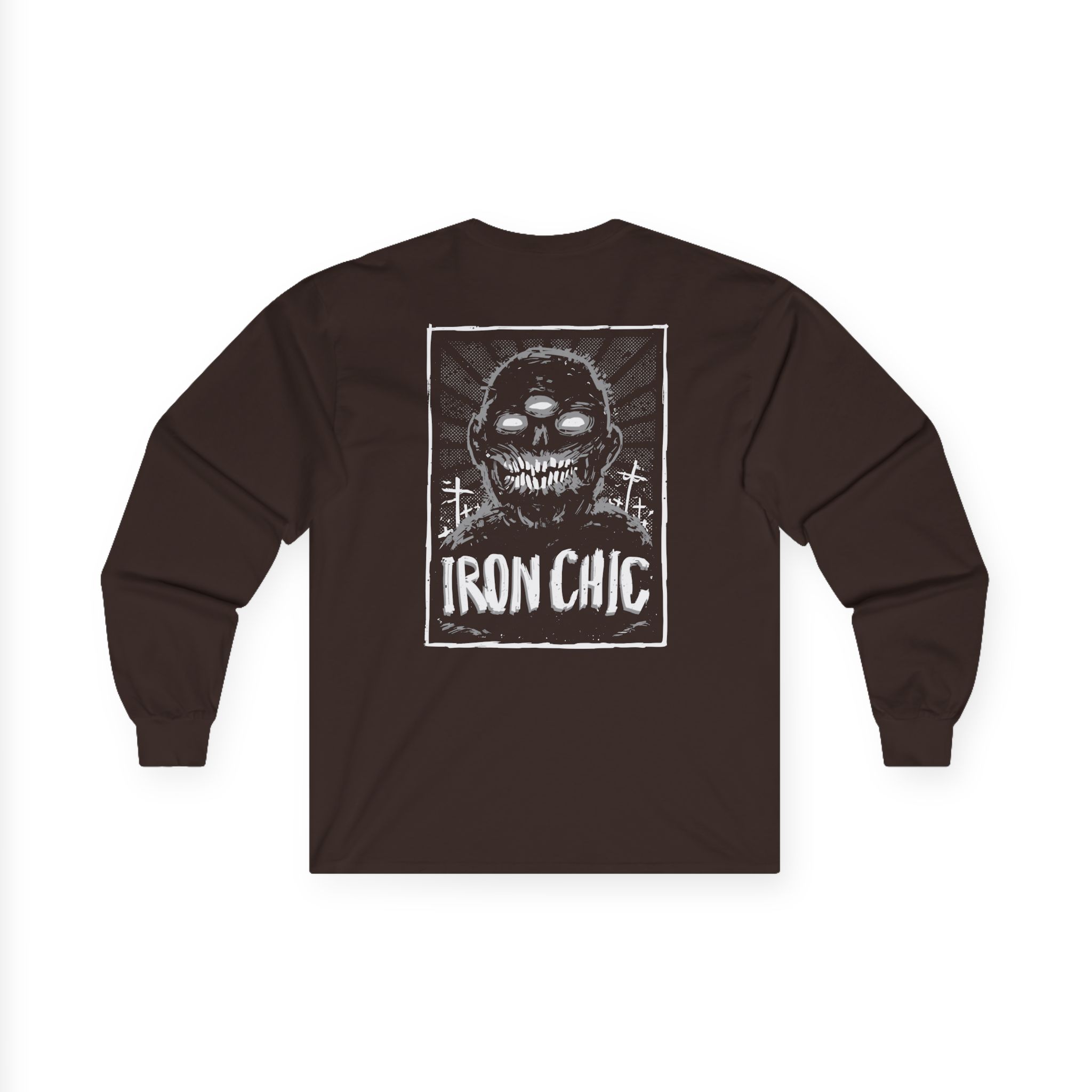 Iron Chic Golgotha Unisex Ultra Cotton Long Sleeve Tee