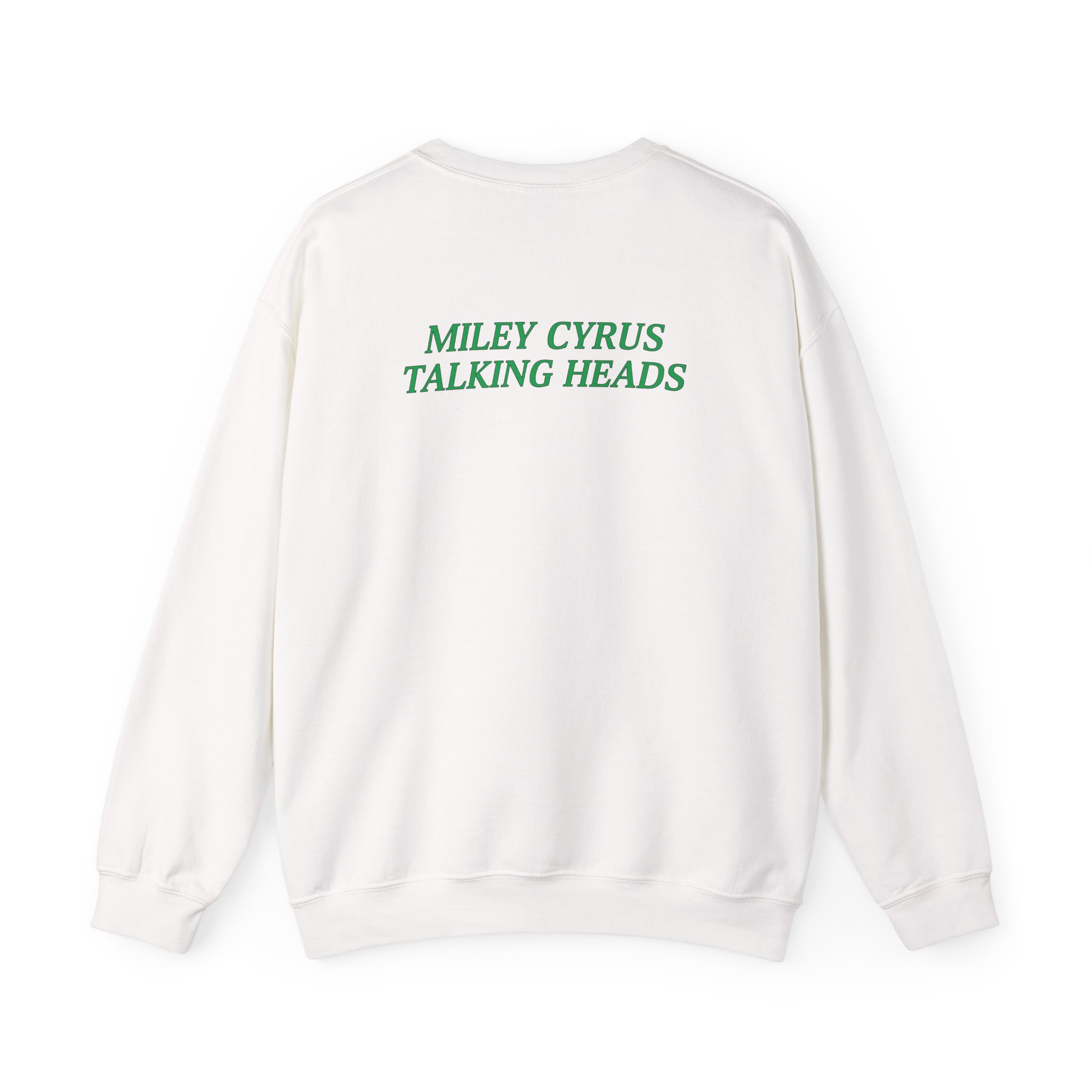 Talking Heads X Miley Psycho Killer Unisex Heavy Blendâ„¢ Crewneck Sweatshirt