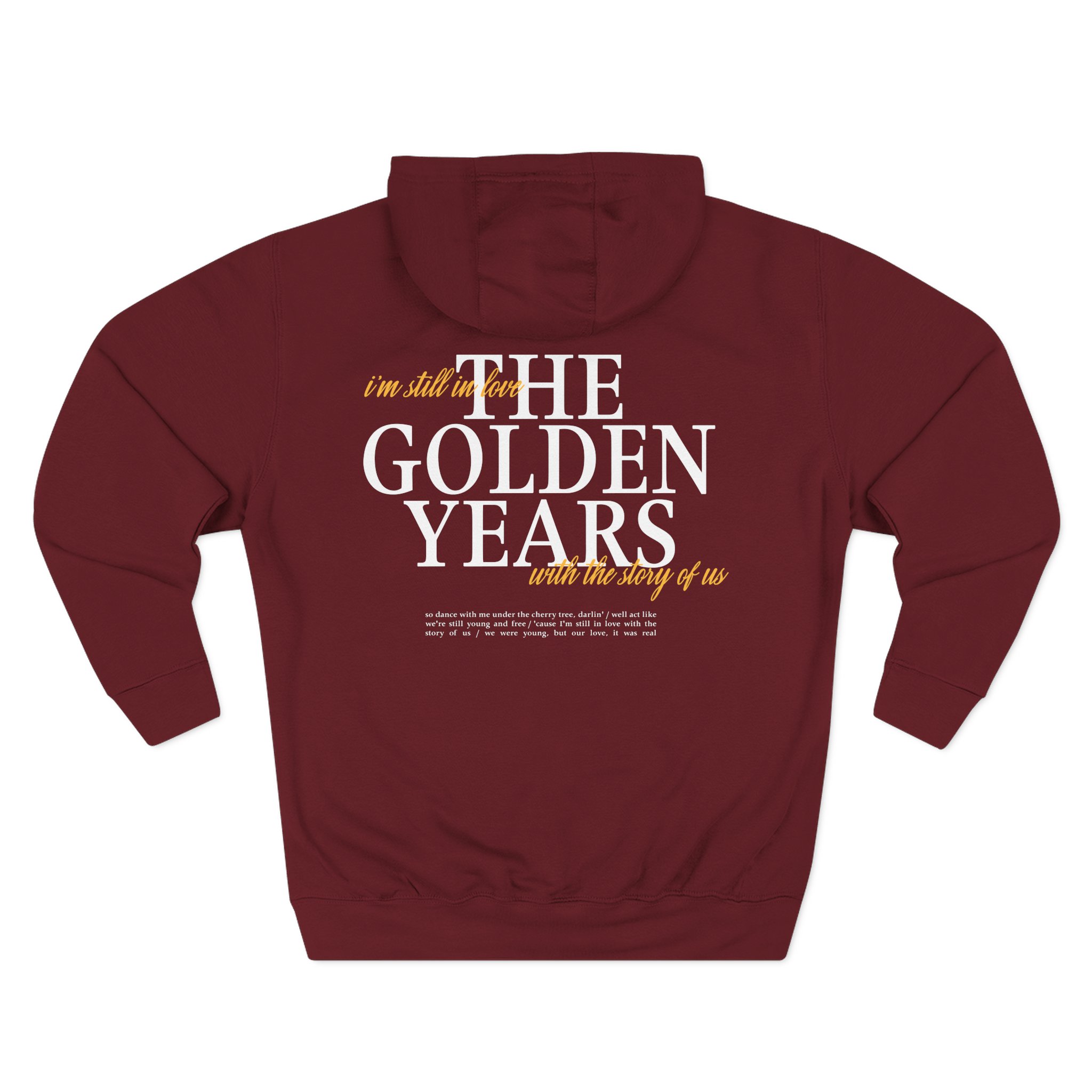 Joshua Bassett Lyric Three-Panel Fleece Hoodie