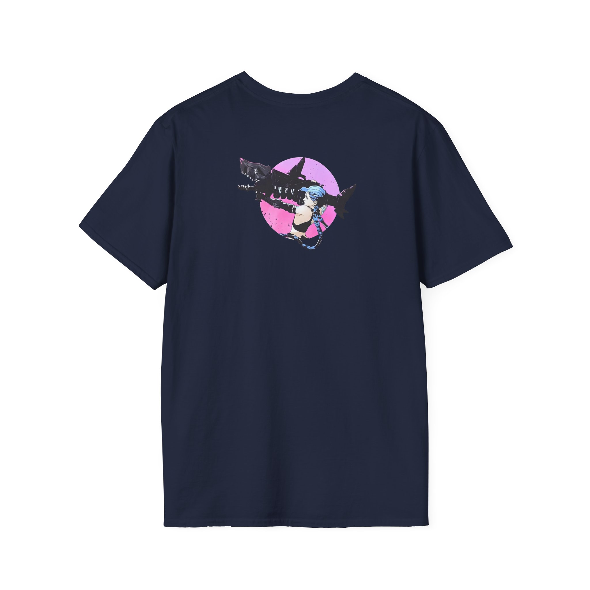 Jinx Arcane Gun Unisex Softstyle T-Shirt