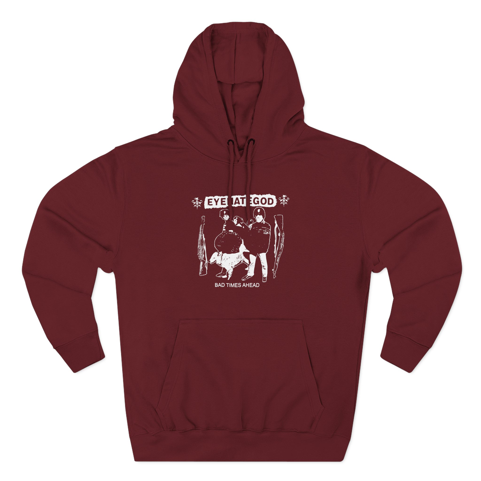 Eyehategod Bad Times Ahead Three-Panel Fleece Hoodie