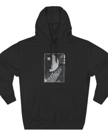 Bauhaus Three-Panel Fleece Hoodie