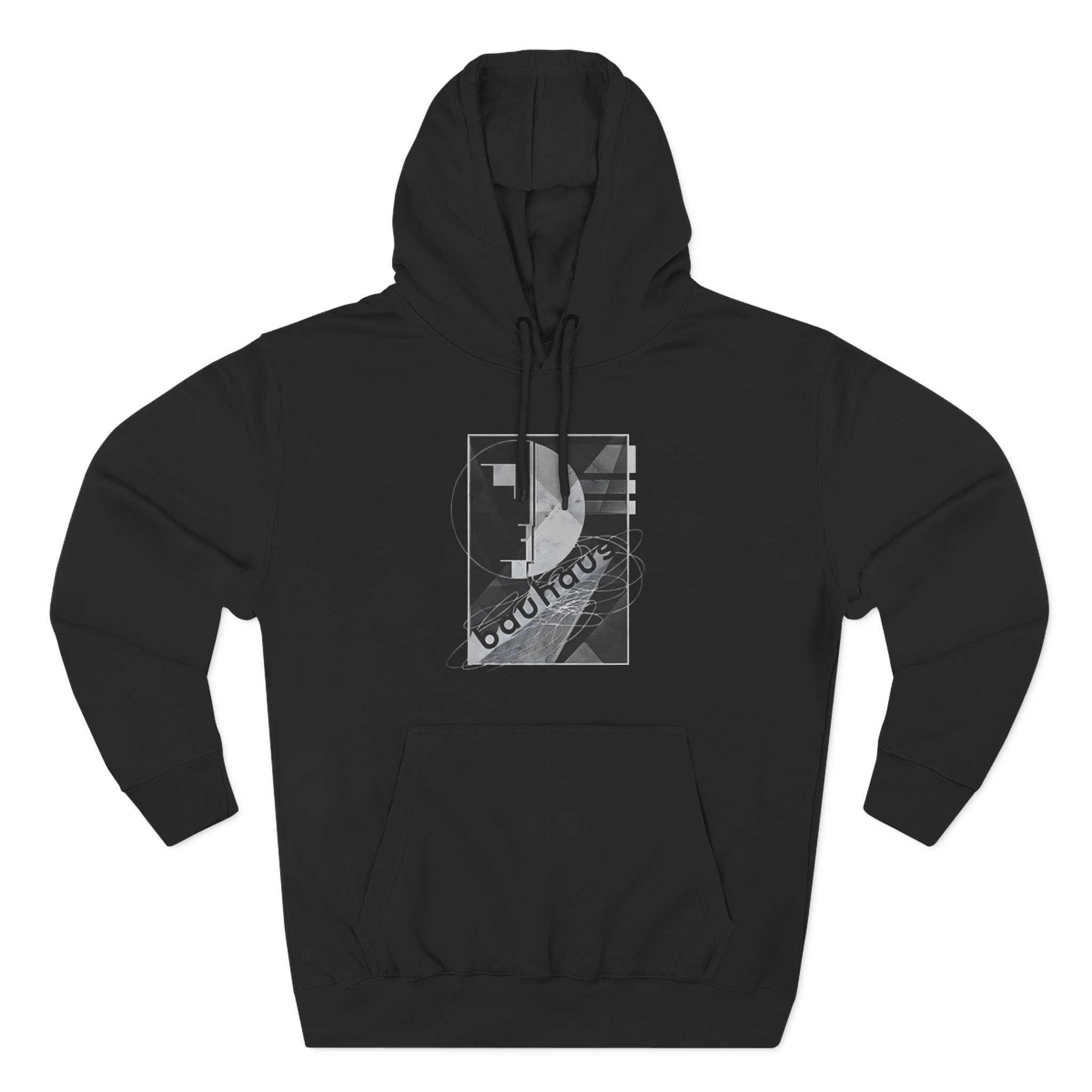 Bauhaus Three-Panel Fleece Hoodie