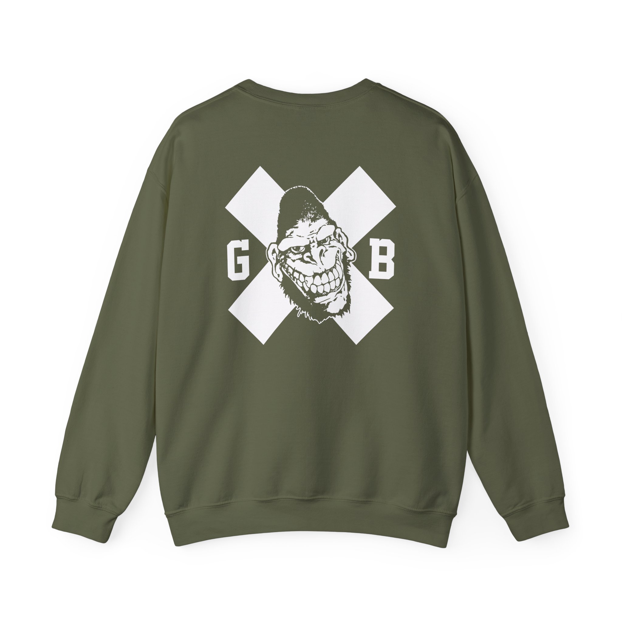 Gorilla Biscuits Gorilla X Unisex Heavy Blendâ„¢ Crewneck Sweatshirt