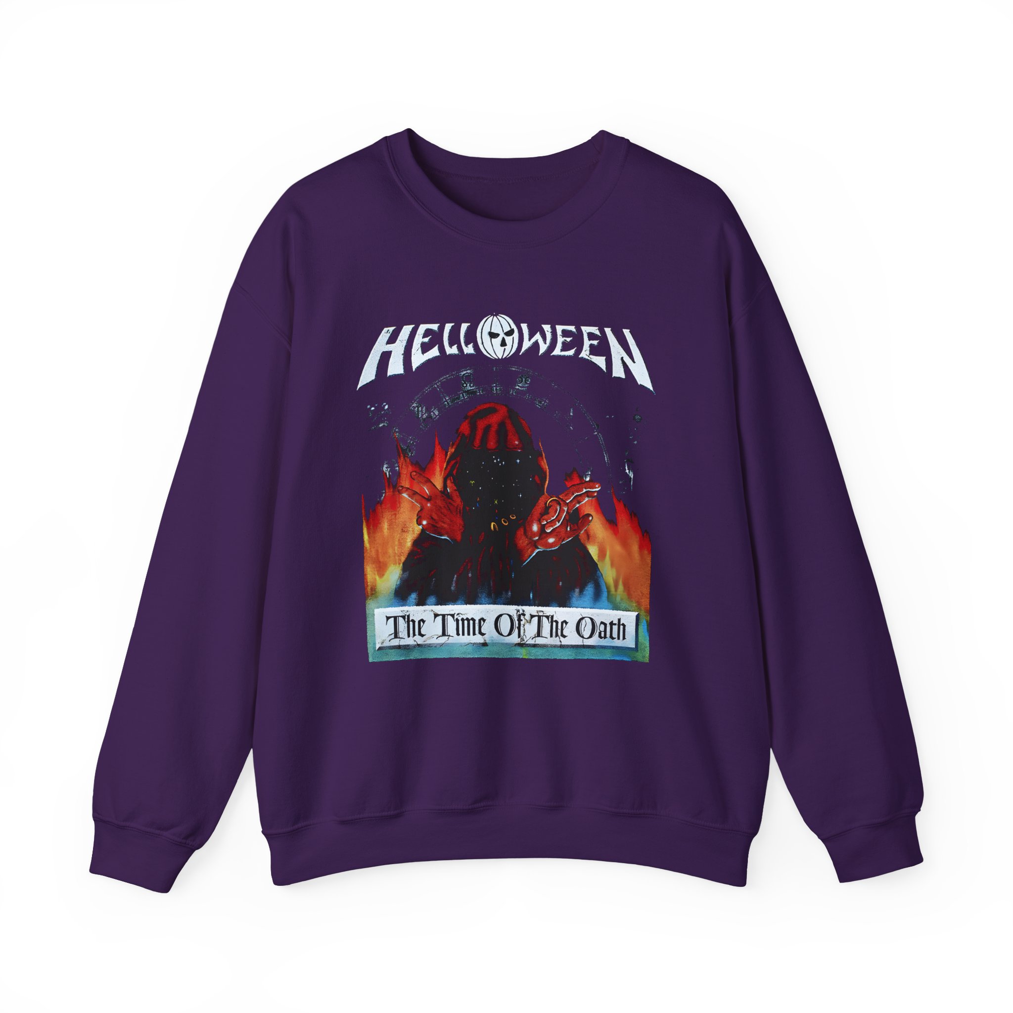 Helloween the Time of the Oath Tour Unisex Heavy Blendâ„¢ Crewneck Sweatshirt