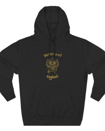 Lemmy 50th Anniversary England Three-Panel Fleece Hoodie
