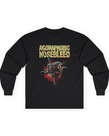 Agoraphobic Nosebleed Goat Head Unisex Ultra Cotton Long Sleeve Tee