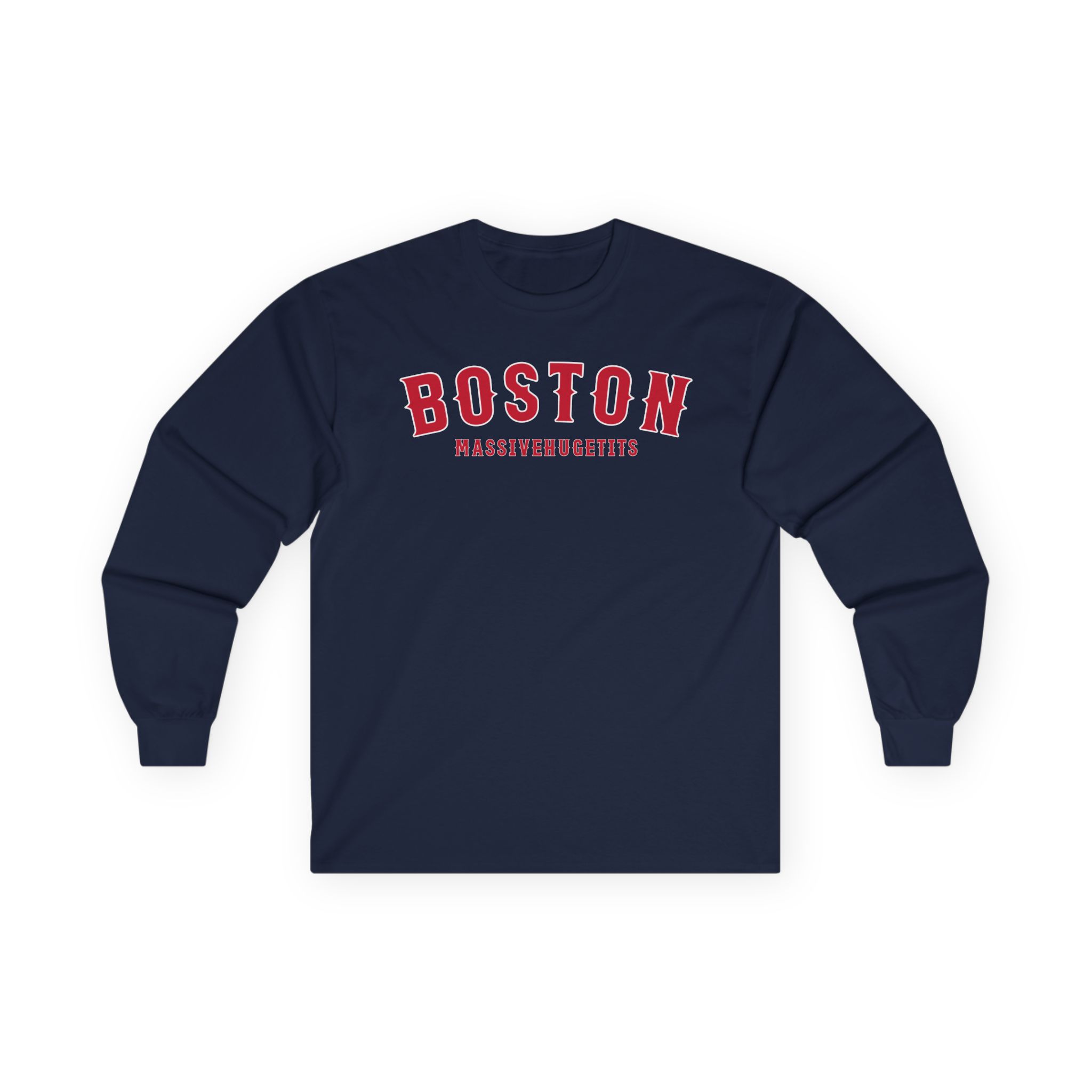 Ymh Boston Massivehugetits Unisex Ultra Cotton Long Sleeve Tee
