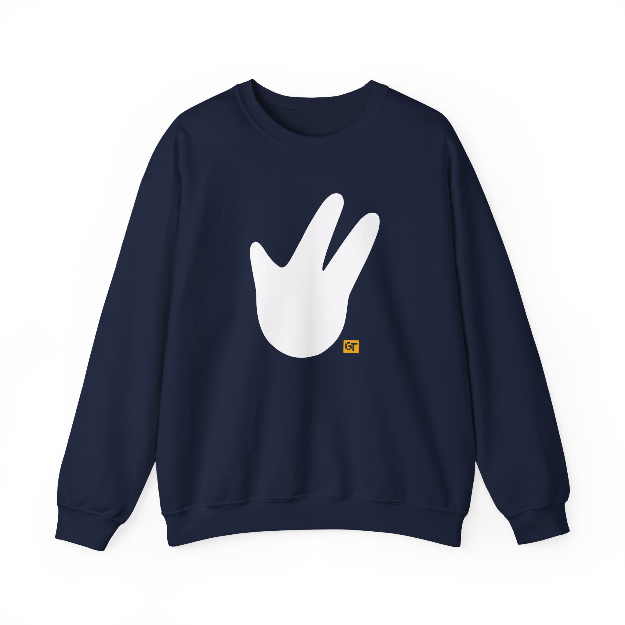 Gorilla Tag Monke Paw Unisex Heavy Blendâ„¢ Crewneck Sweatshirt