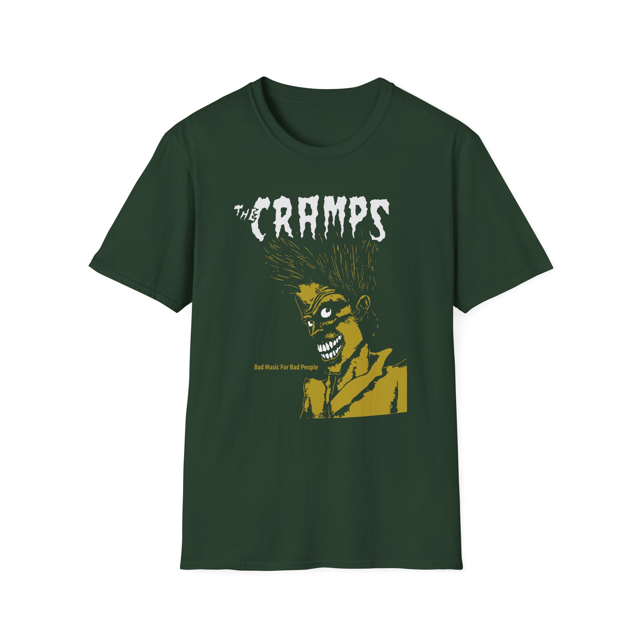 The Cramps Bad Music for Bad People Unisex Softstyle T-Shirt