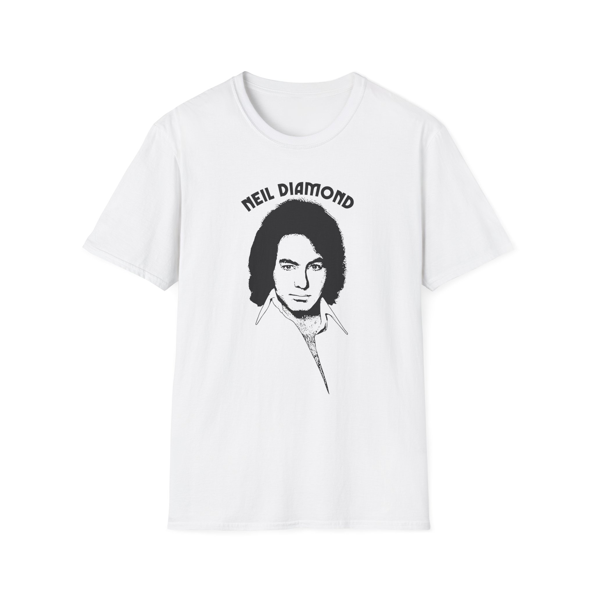 Neil Diamond Photo Unisex Softstyle T-Shirt