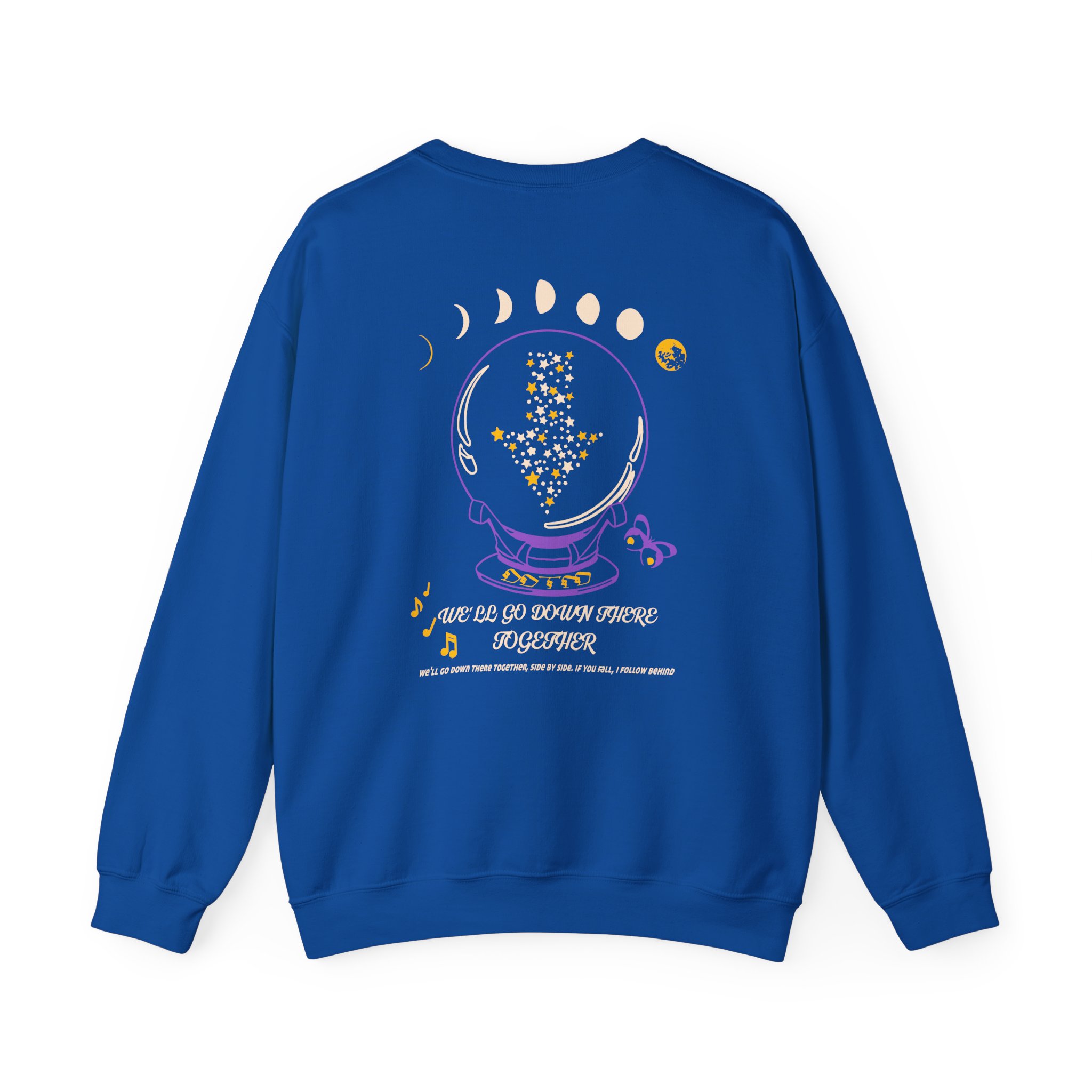Foxing Crystal Ball Unisex Heavy Blendâ„¢ Crewneck Sweatshirt
