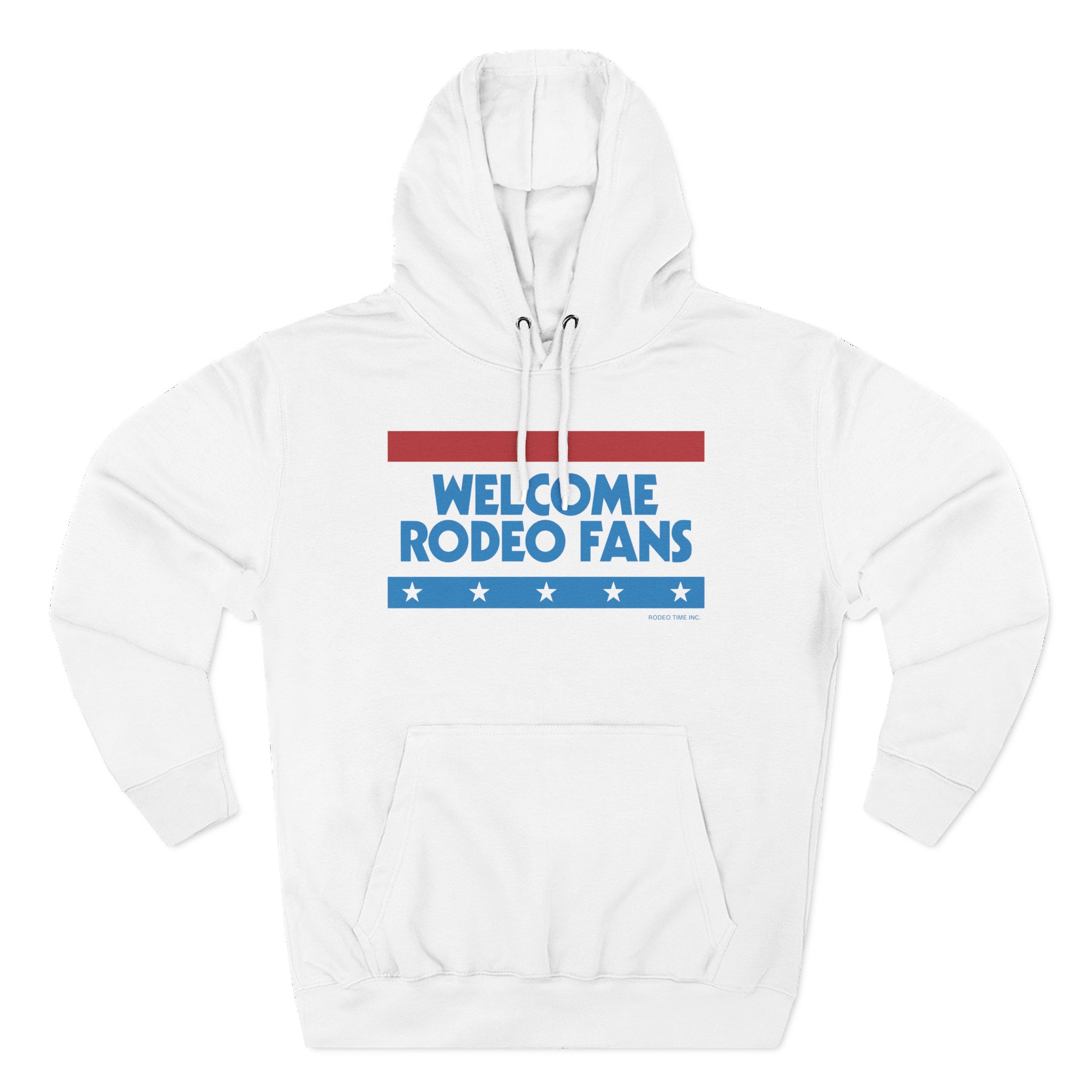 Sickos Welcome Rodeo Fans Three-Panel Fleece Hoodie