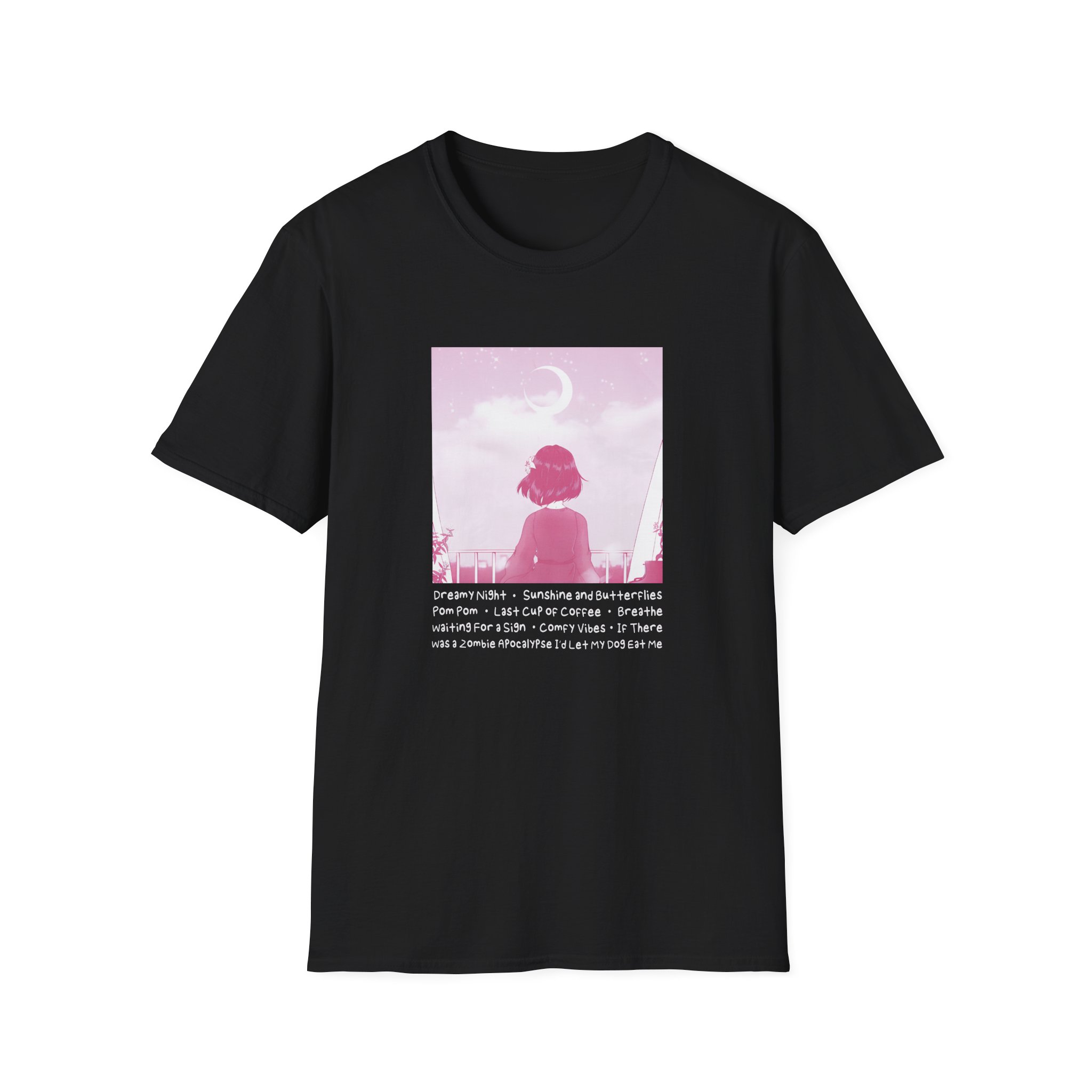 Lilypichu Dreamy Night Unisex Softstyle T-Shirt