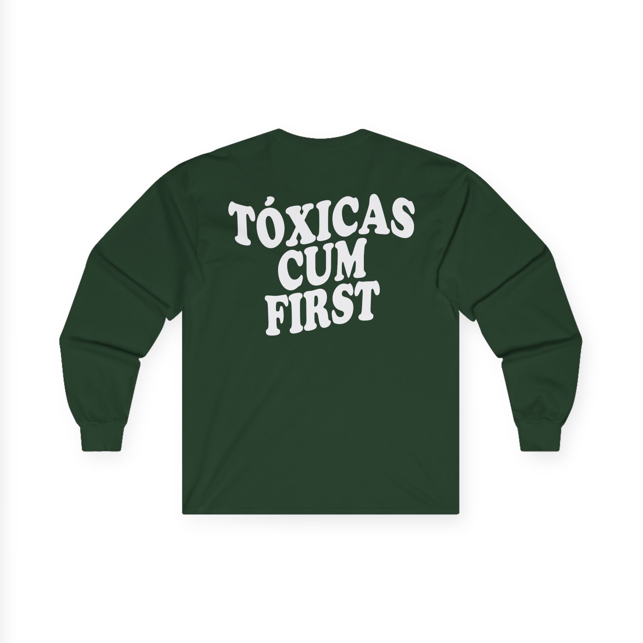 Chicos Toxicos Tóxicas Cum First Unisex Ultra Cotton Long Sleeve Tee