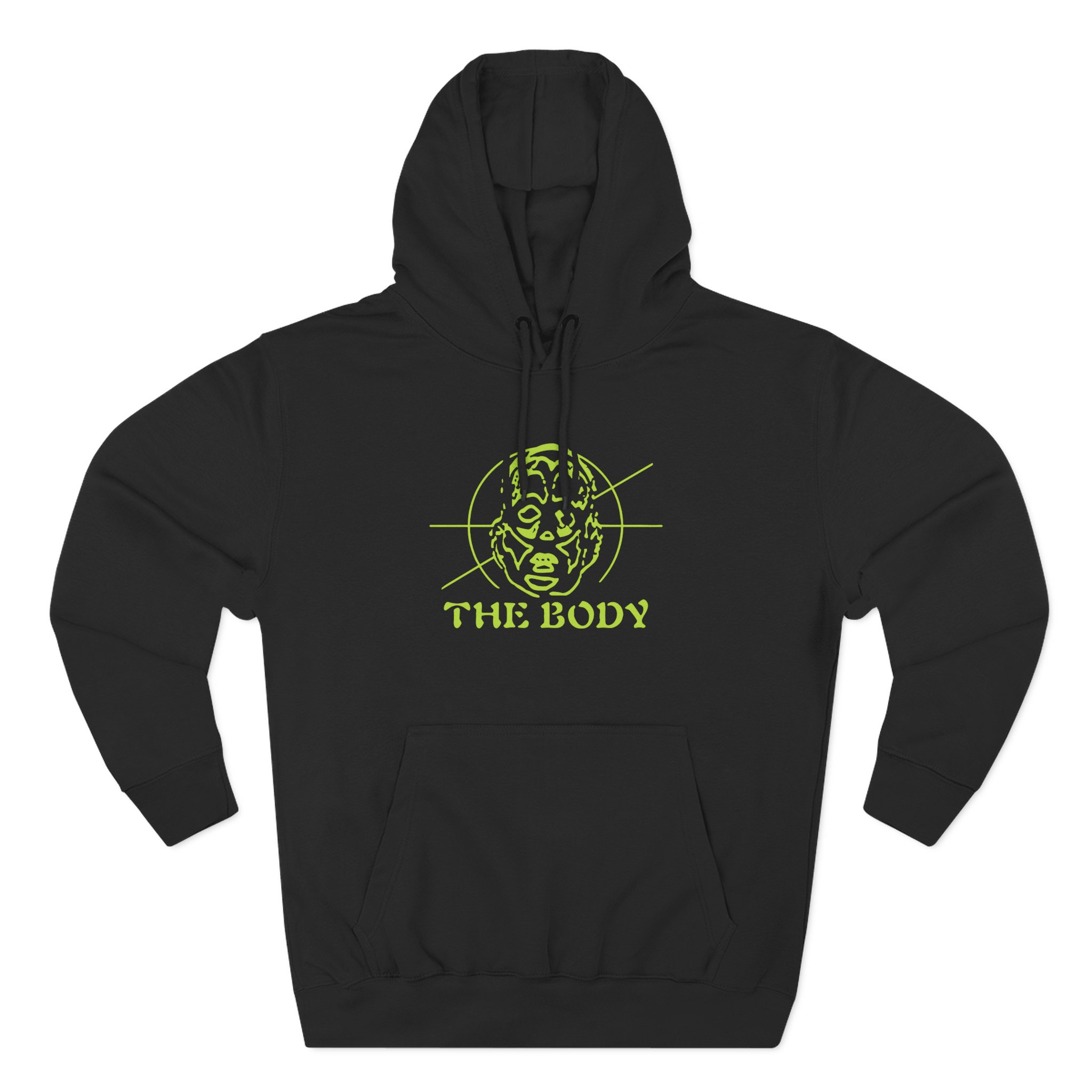 The Body Glowing Three-Panel Fleece Hoodie