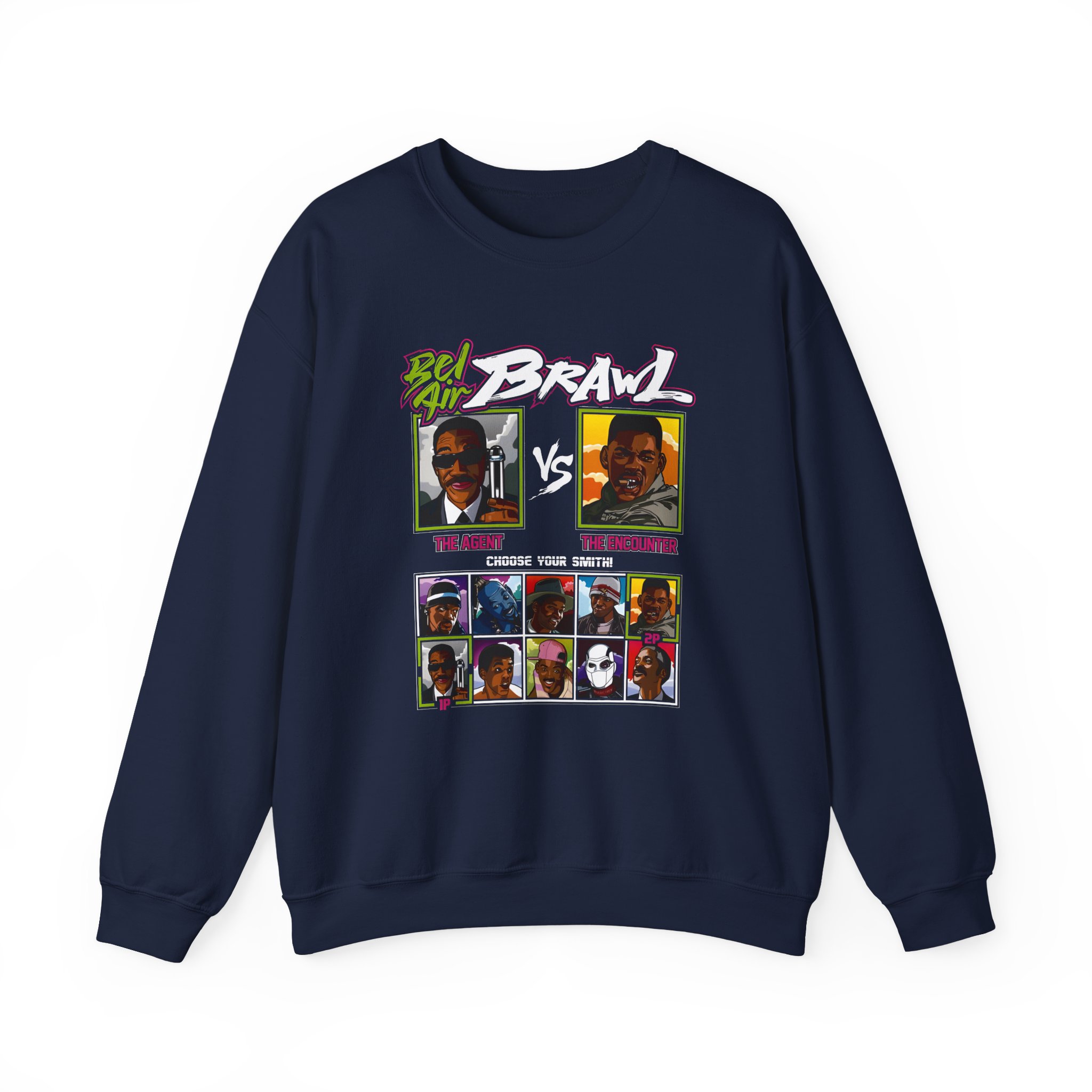 Will Smith Bel Air Brawl Unisex Heavy Blendâ„¢ Crewneck Sweatshirt