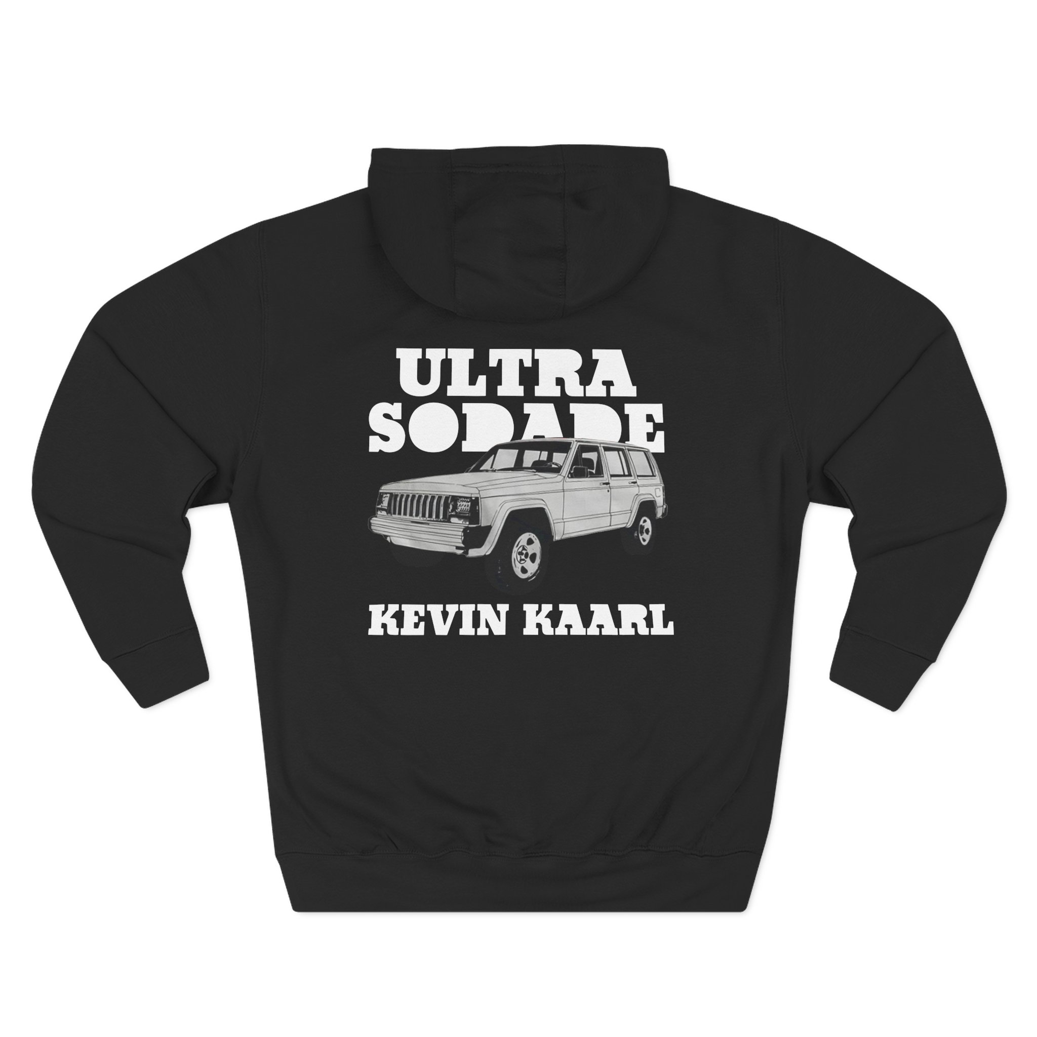 Kevin Kaarl Ultra Sodade Three-Panel Fleece Hoodie