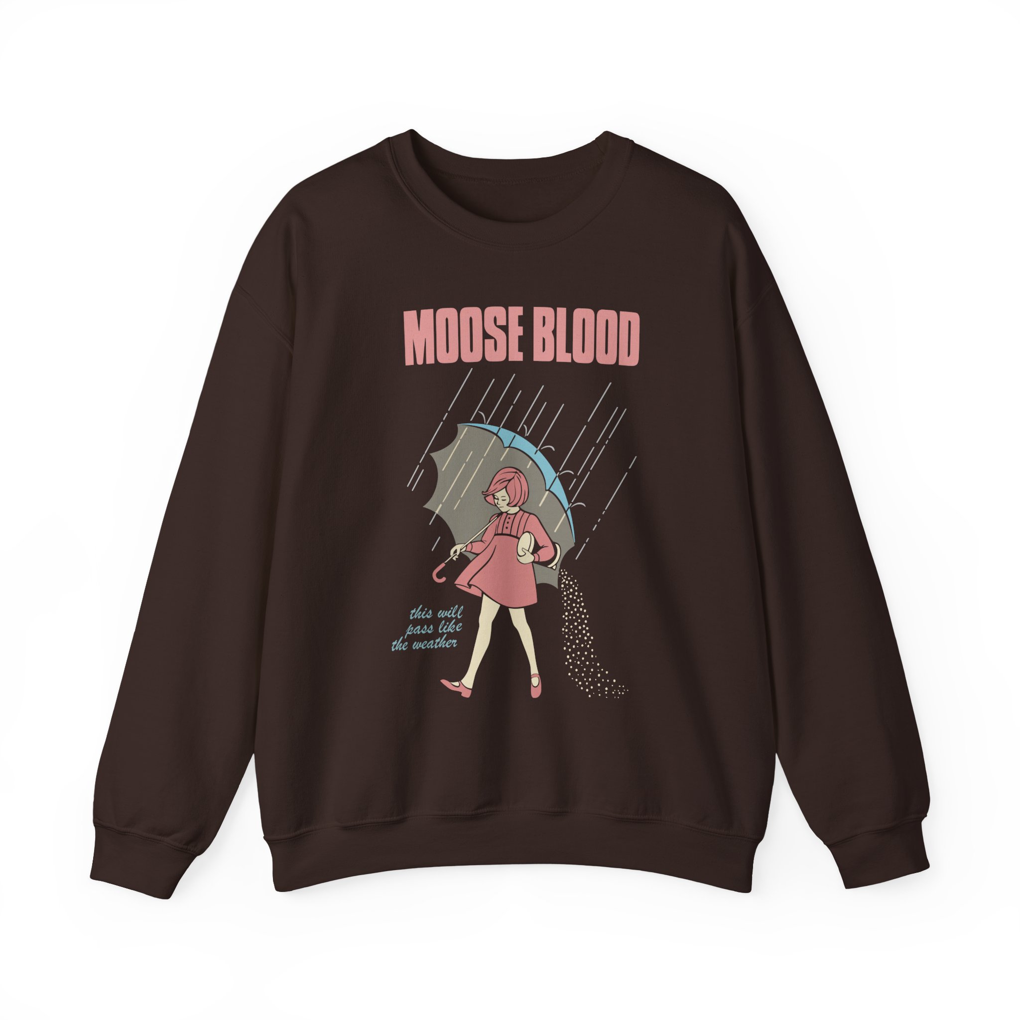 Moose Blood Emo Pop Punk Band Unisex Heavy Blendâ„¢ Crewneck Sweatshirt
