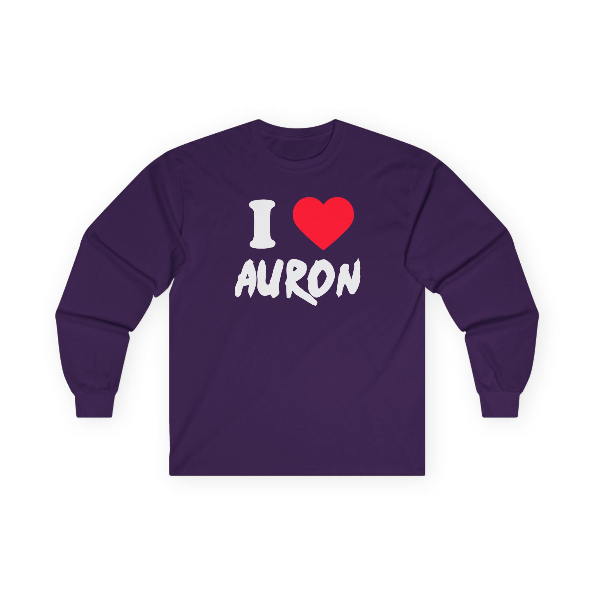 Auronplay I Heart Auron Unisex Ultra Cotton Long Sleeve Tee