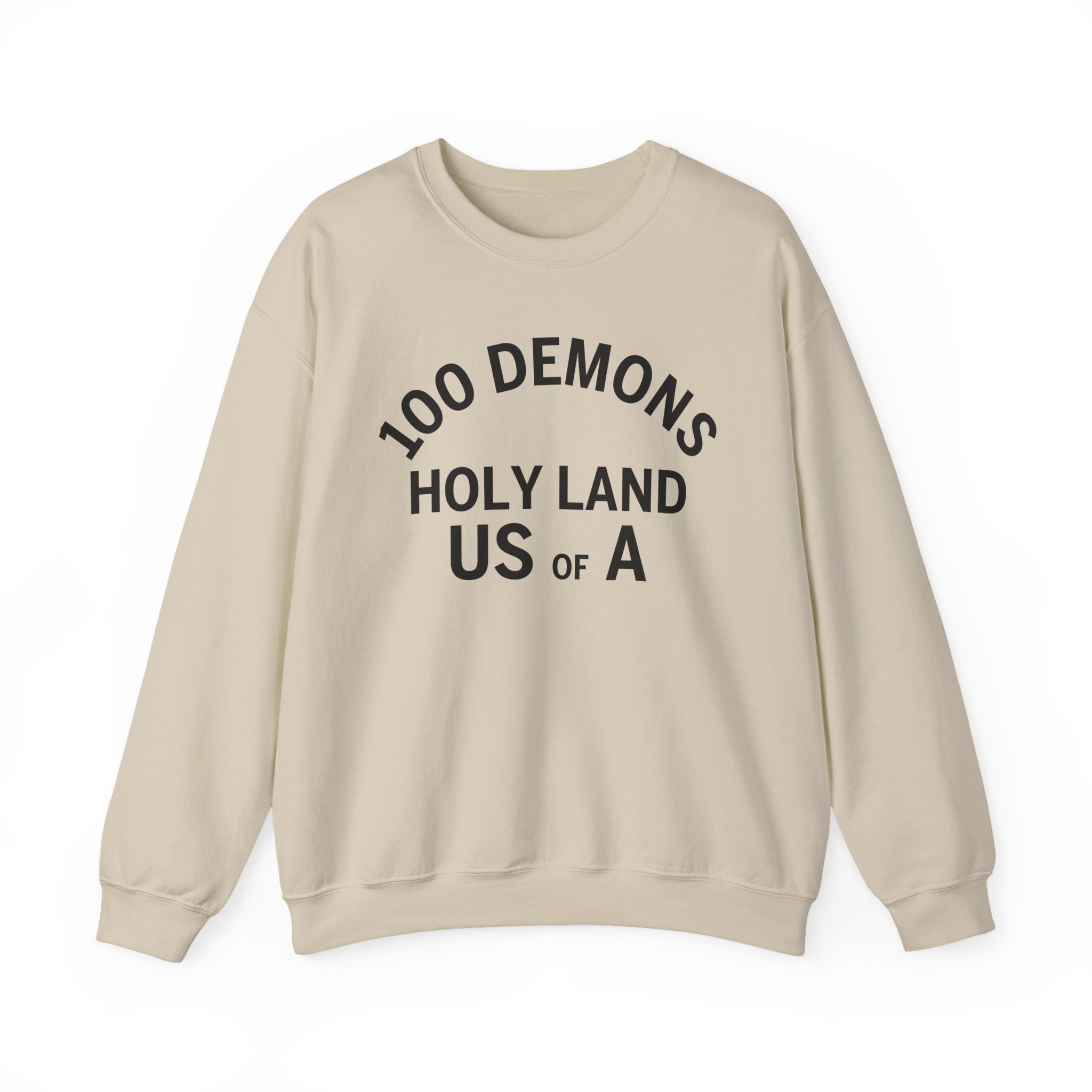 100 Demons Holyland Unisex Heavy Blendâ„¢ Crewneck Sweatshirt