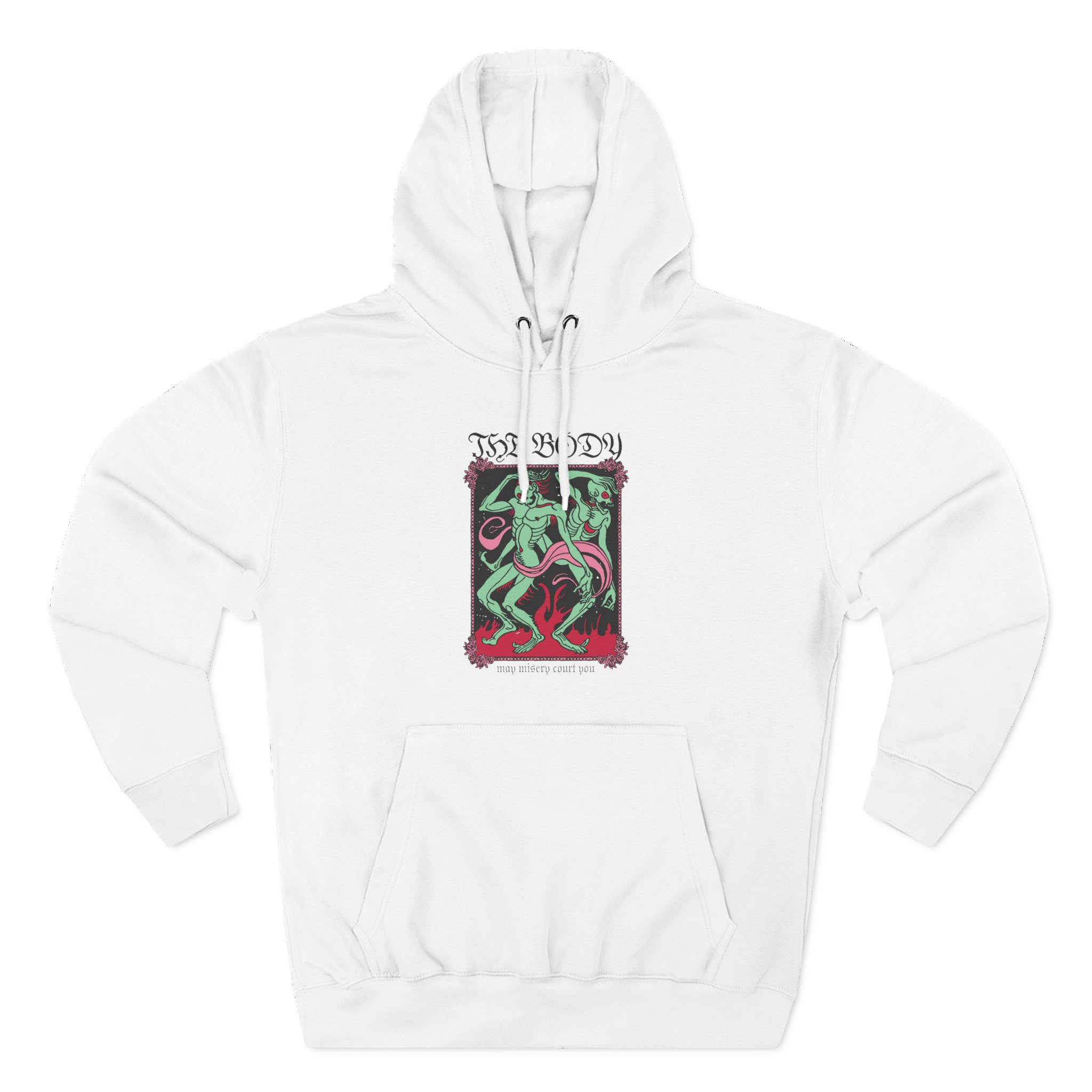 The Body Figures Three-Panel Fleece Hoodie