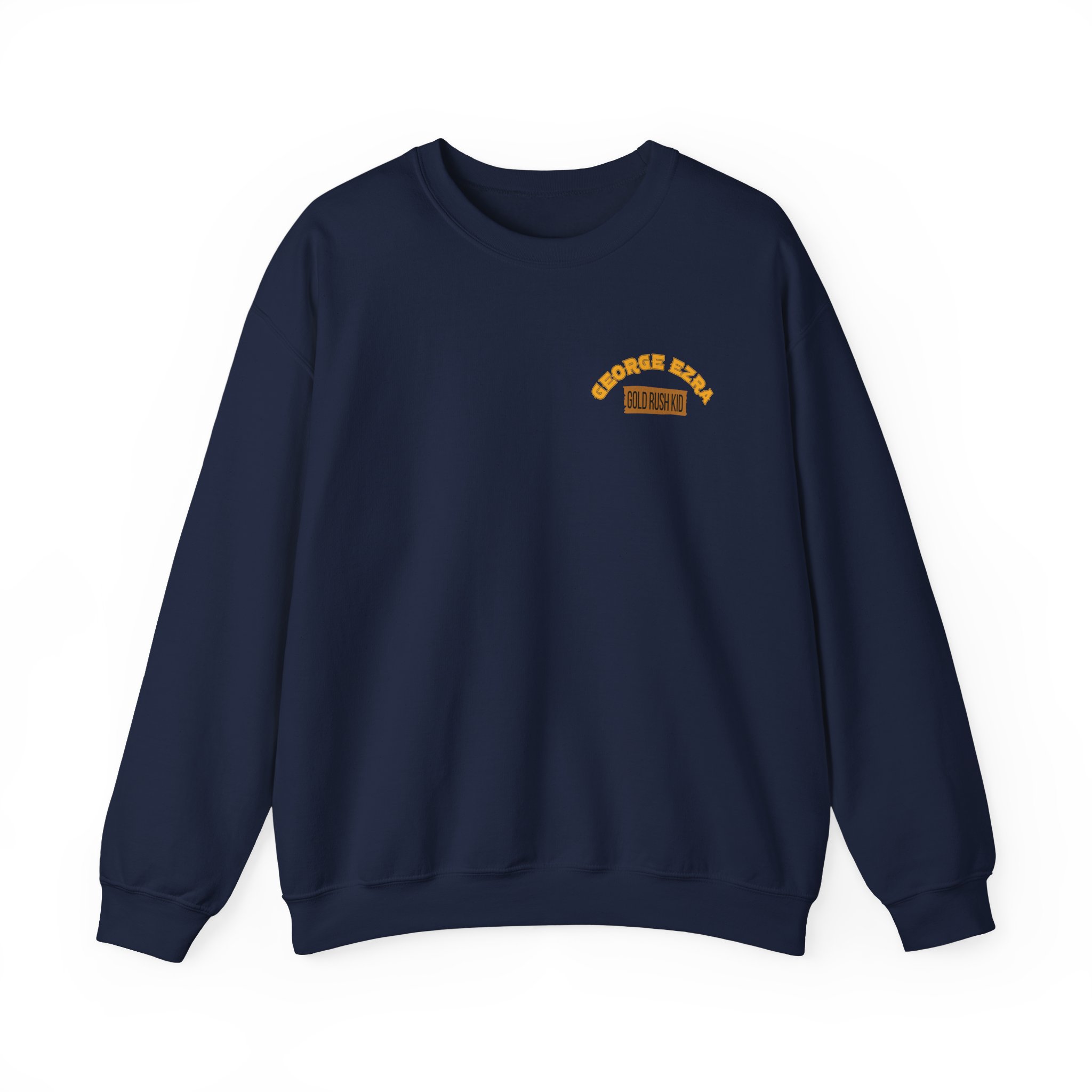George Ezra Leaning Gold Rush Kid Unisex Heavy Blendâ„¢ Crewneck Sweatshirt