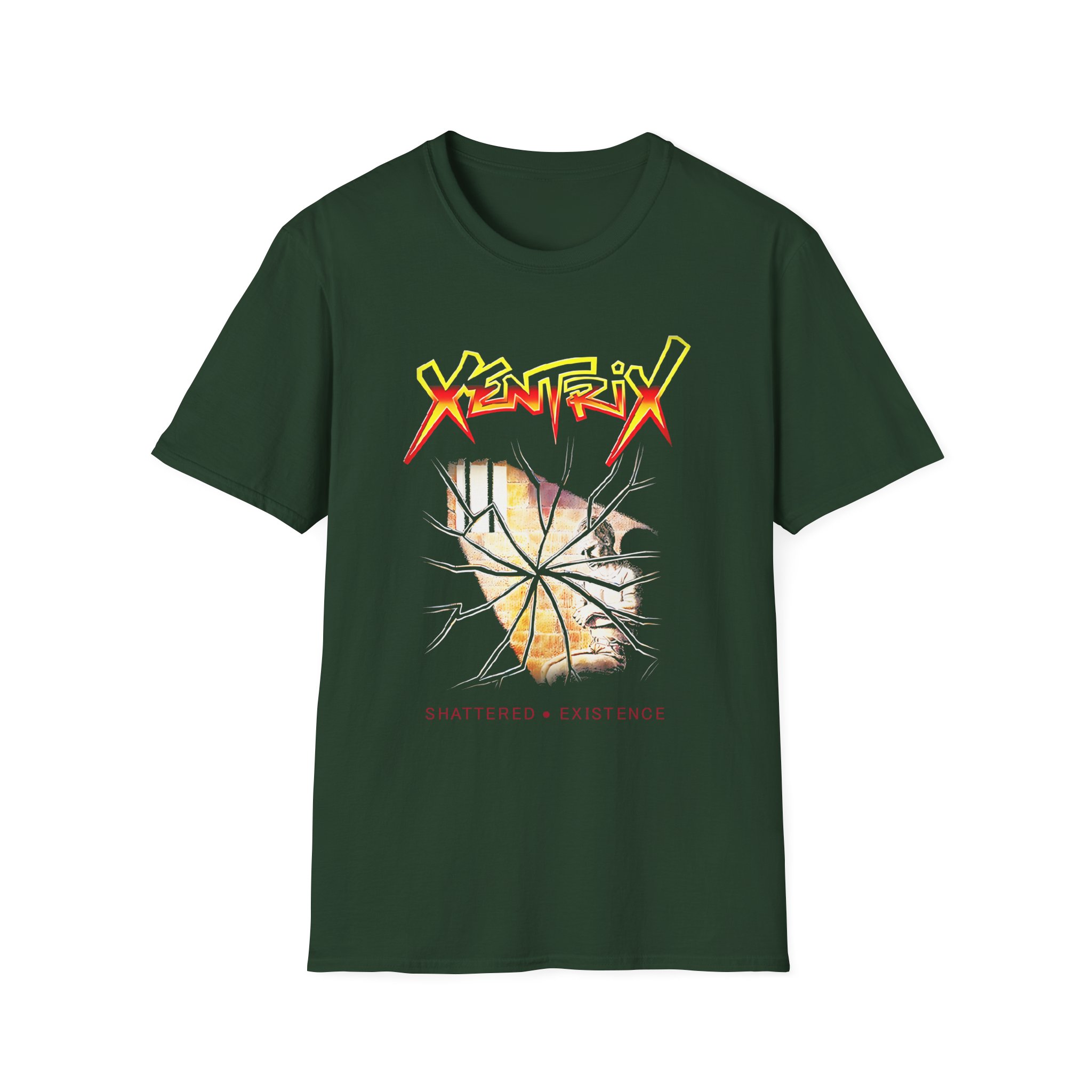 Xentrix Shattered Existence Unisex Softstyle T-Shirt