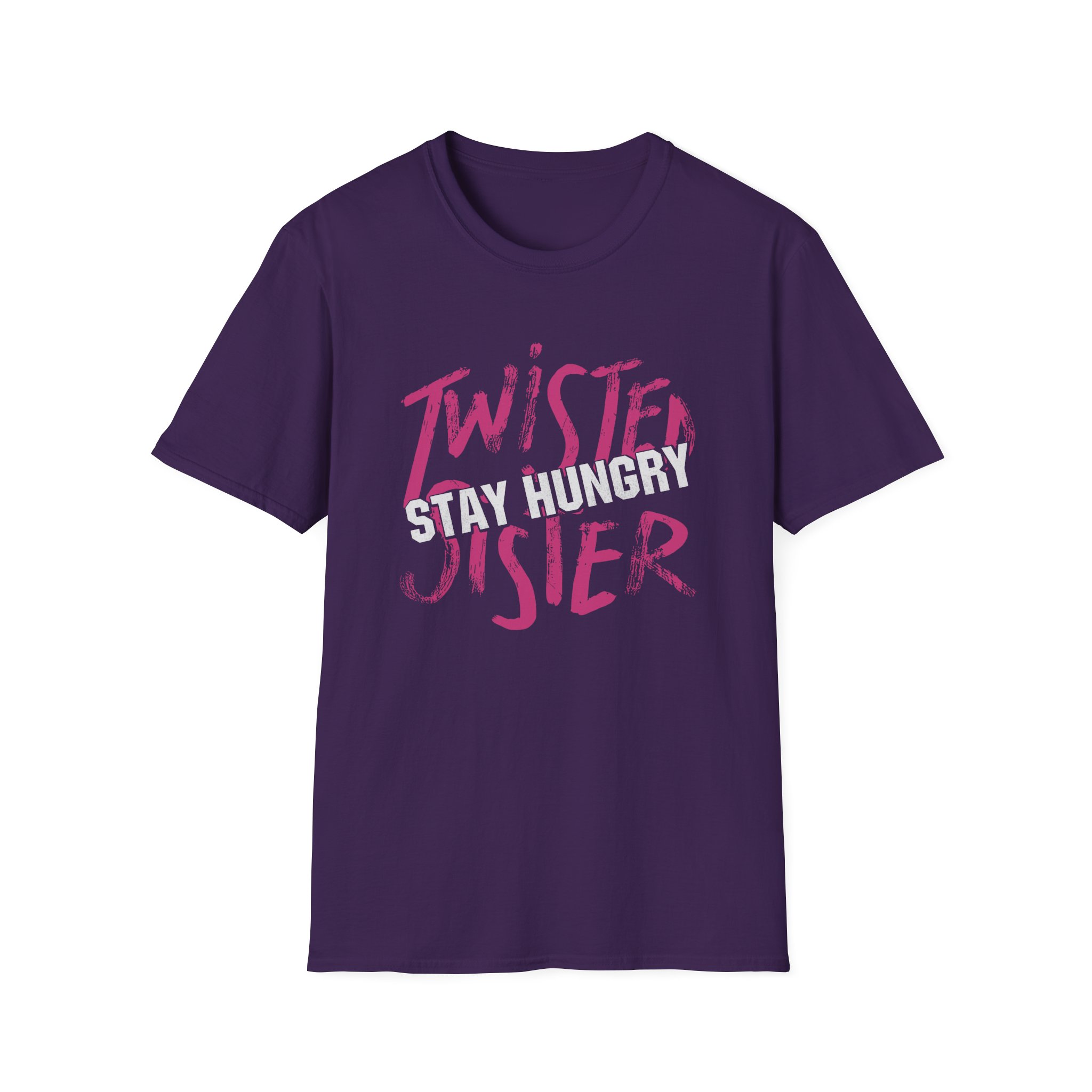 Distressed We're Not Gonna Take It Twisted Sister Unisex Softstyle T-Shirt