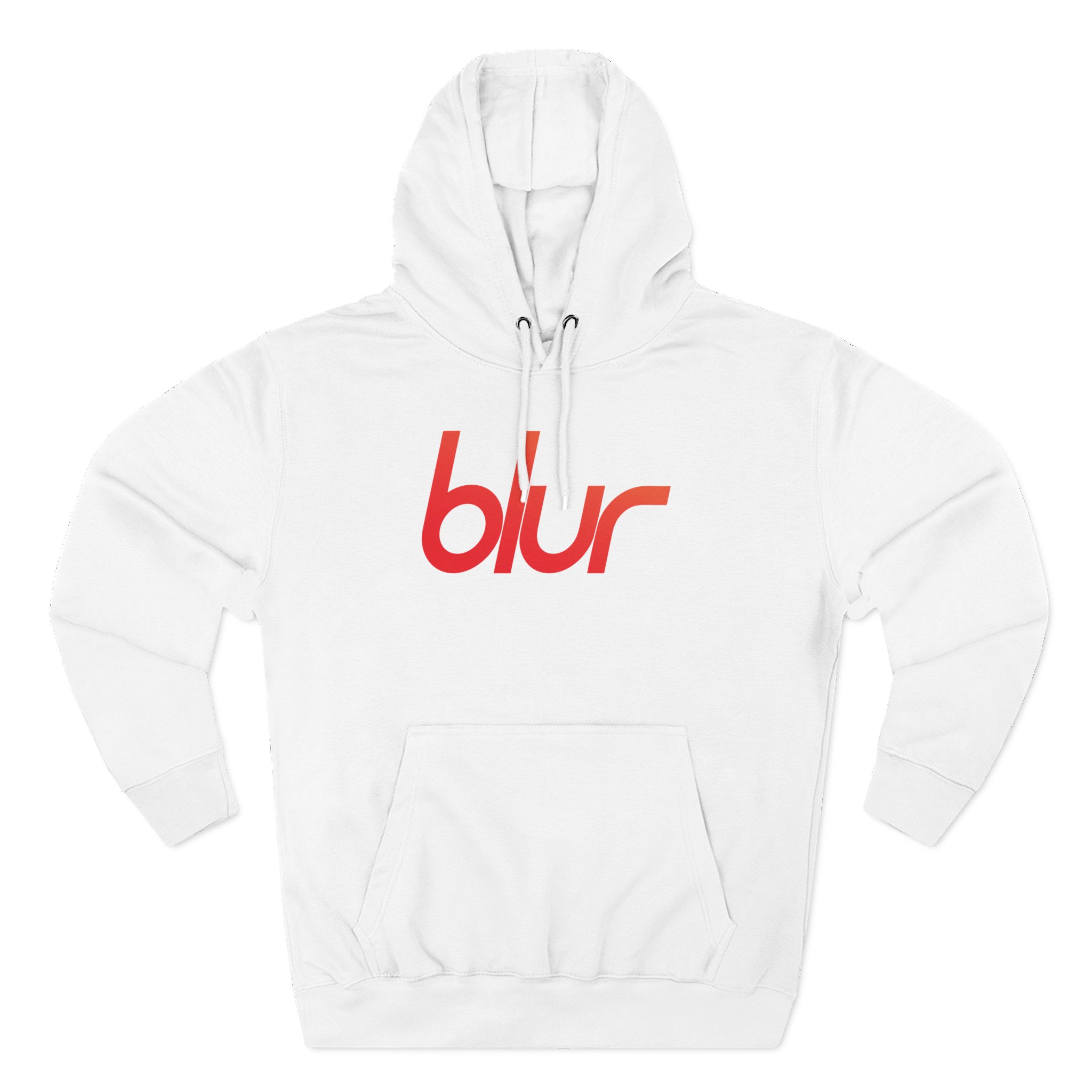 Blur Three-Panel Fleece Hoodie