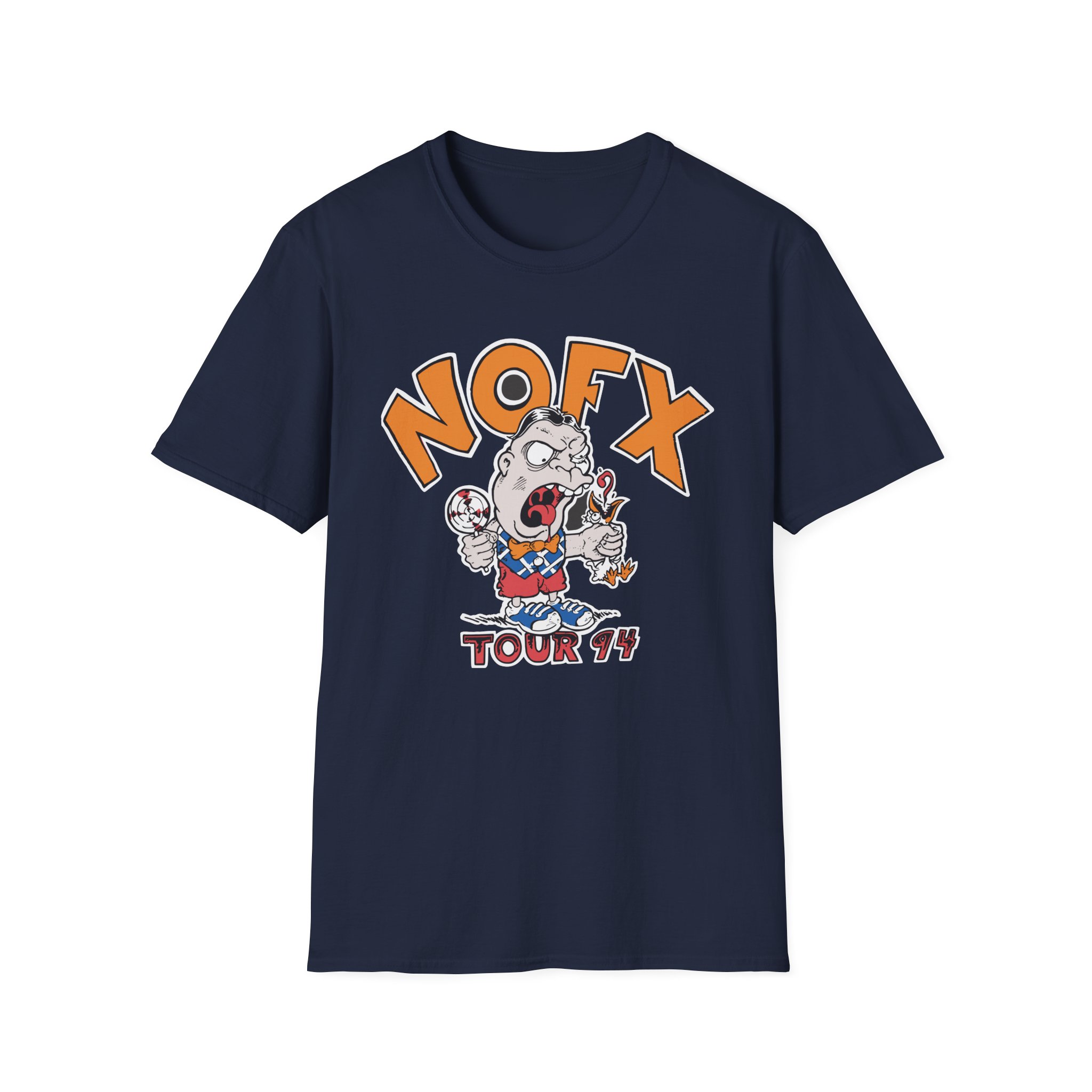 Nofx Lollipop Guy Unisex Softstyle T-Shirt